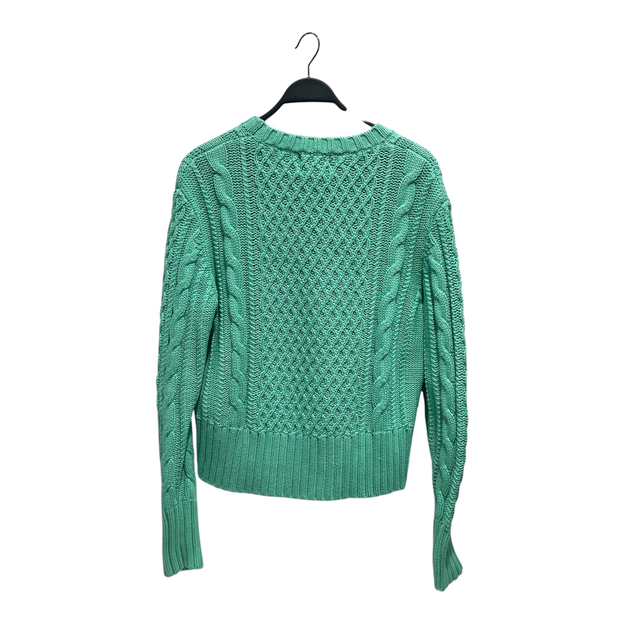 Acne Studios/Heavy Sweater/L/Cotton/GRN/SS2012 Cable Knit Sweater view 2
