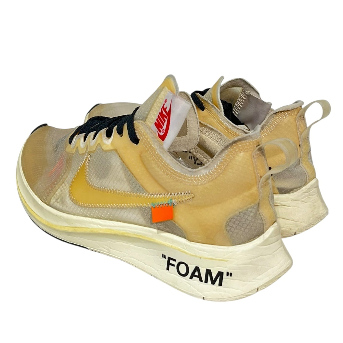 NIKE/OFF-WHITE/Low-Sneakers/US 6/Polyester/CRM/AJ4588-100 zoomfly "the 10" view 2