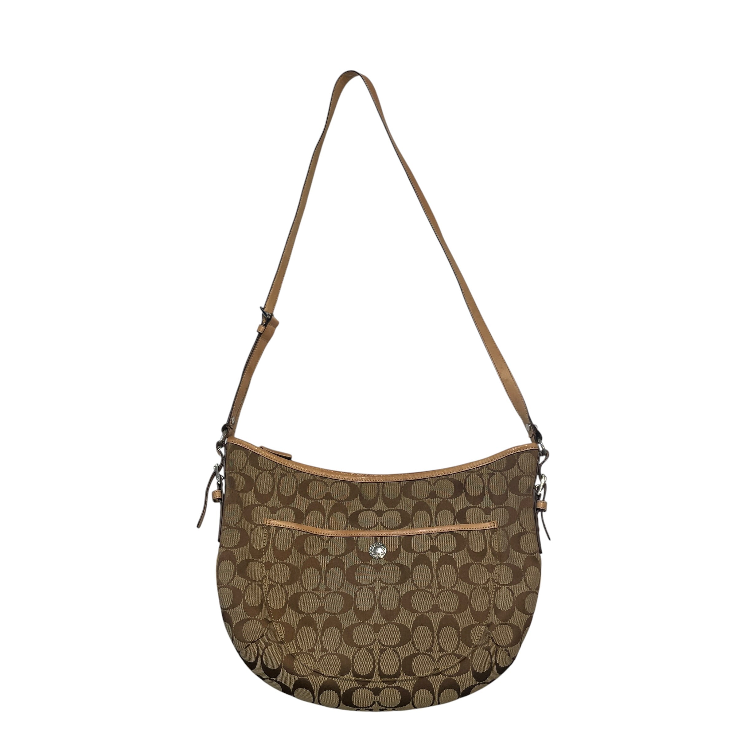 COACH/Bag/Monogram/Cotton/BRW/Monogram Tote view 1