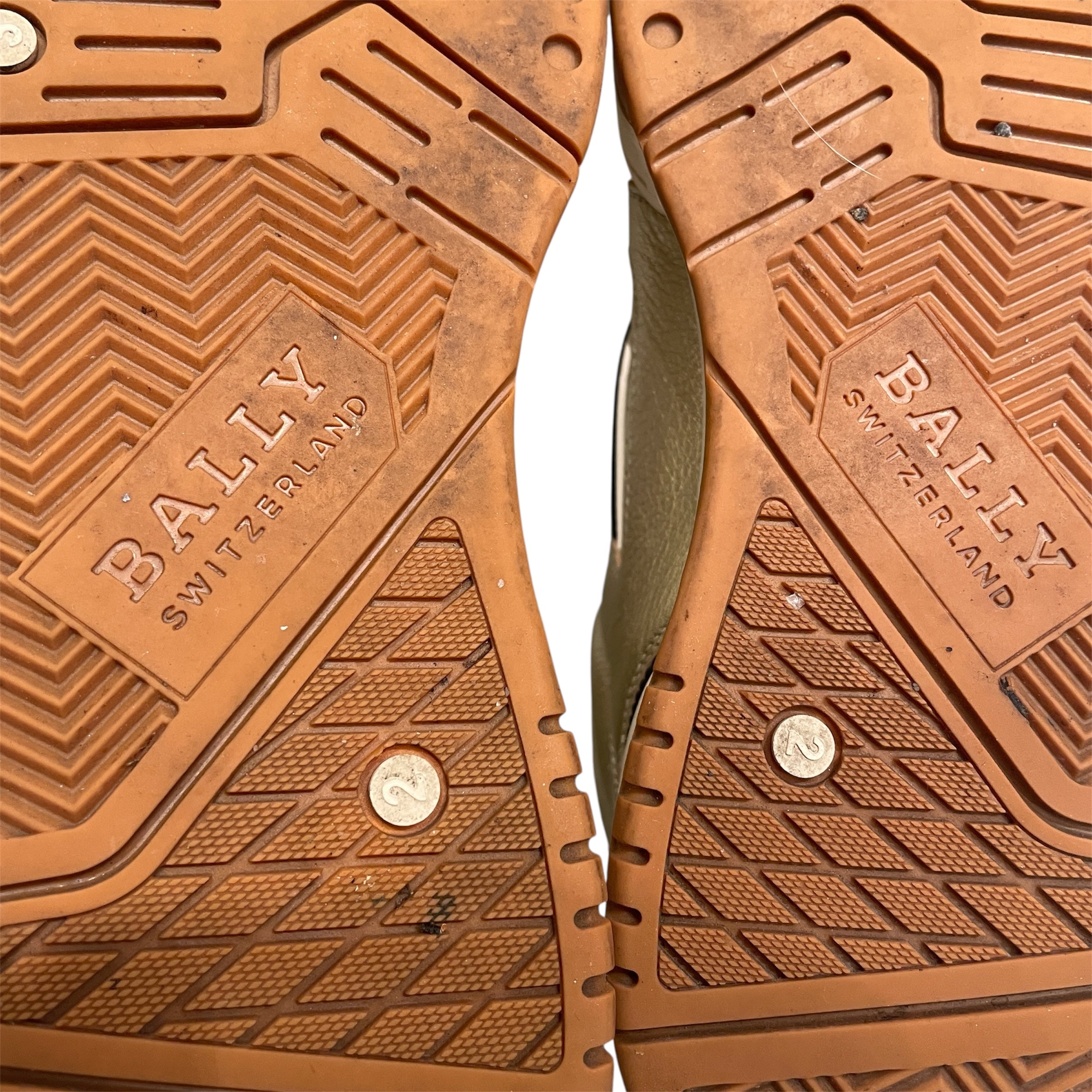 BALLY/Hi-Sneakers/US 6.5/Leather/GLD/KING METALLIC/RED DETAIL view 6