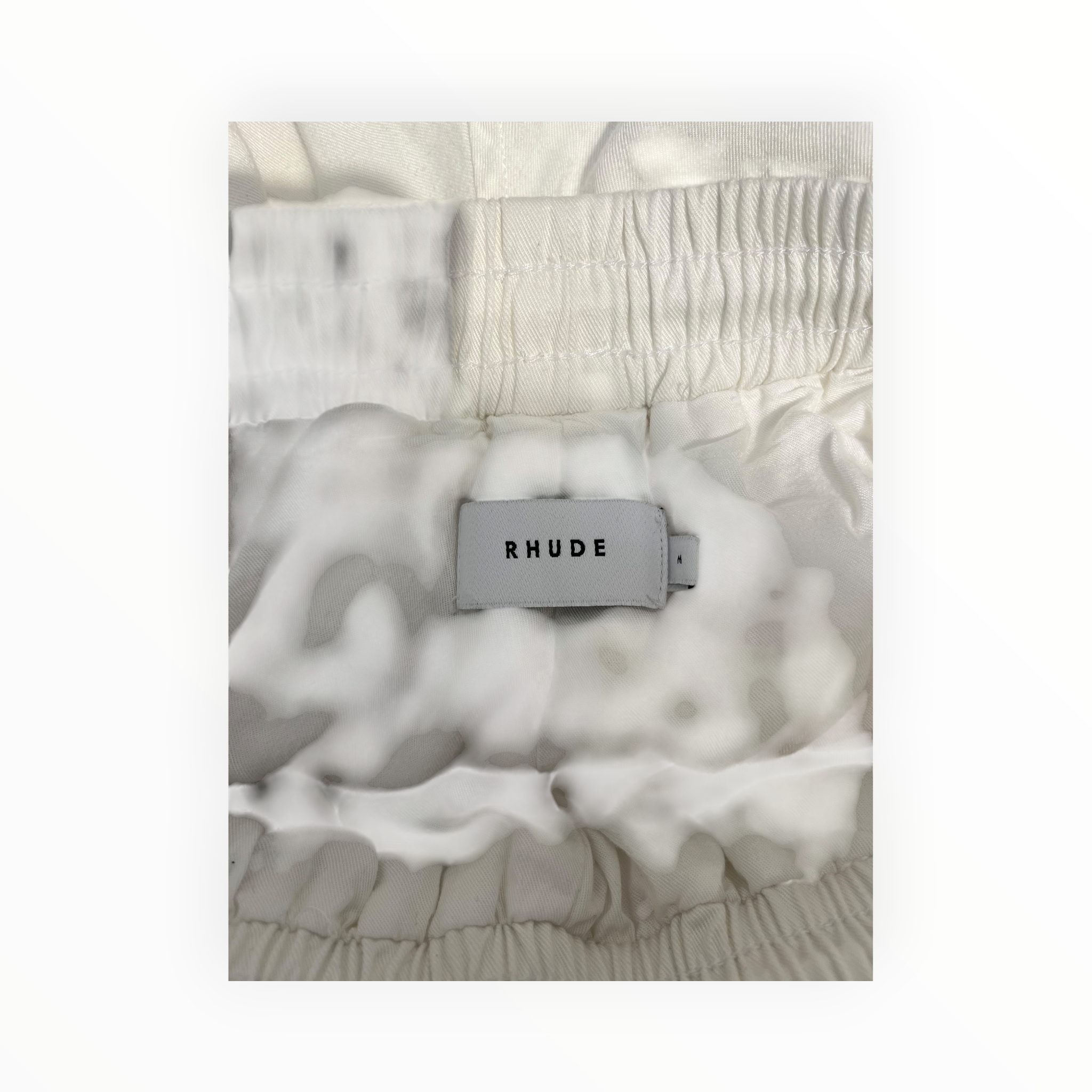 RHUDE/Shorts/M/Cotton/WHT/BEACH SCENE LEGS view 8