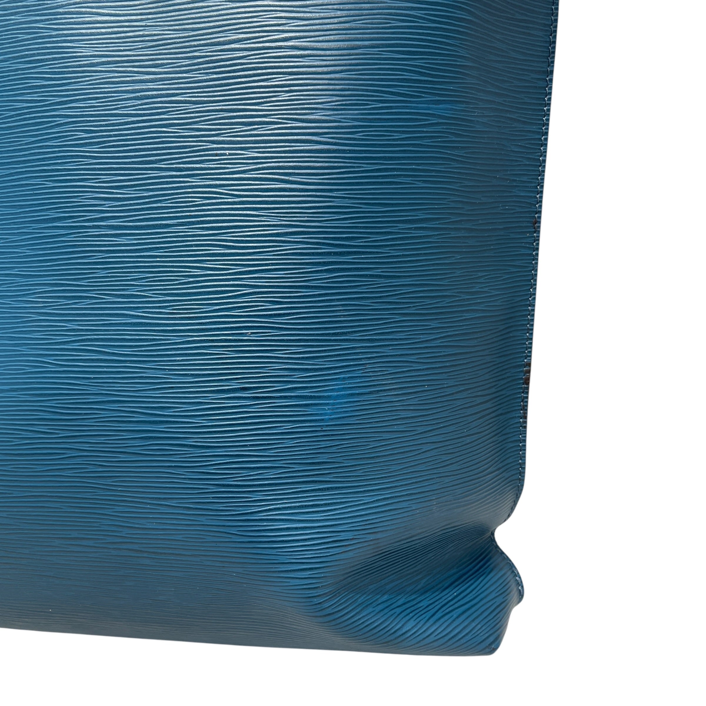 LOUIS VUITTON/Tote Bag/Leather/BLU/Epi Cabas Sac Jour Tote Bag view 3