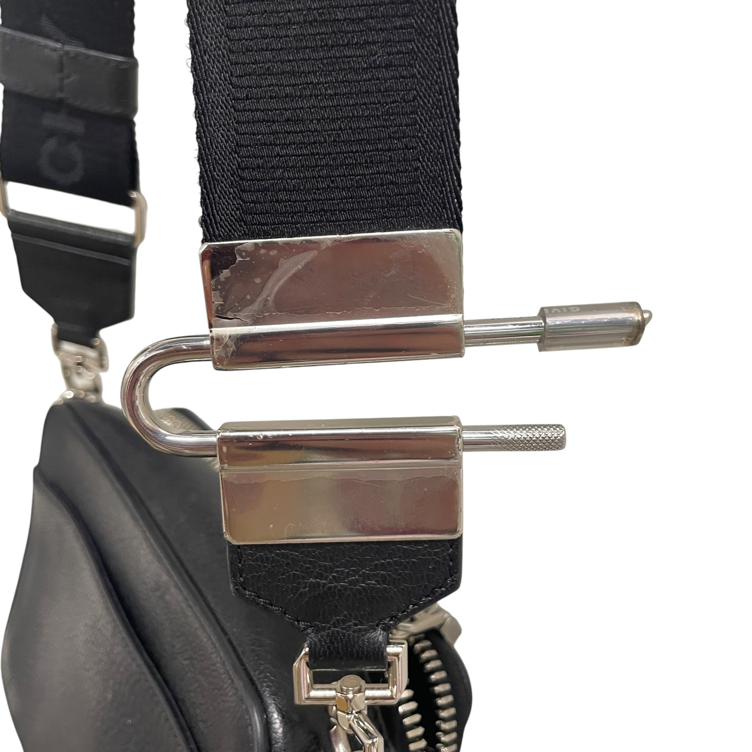 GIVENCHY/Cross Body Bag/Leather/BLK/9M6QWJY/SPRAY PAIN view 5