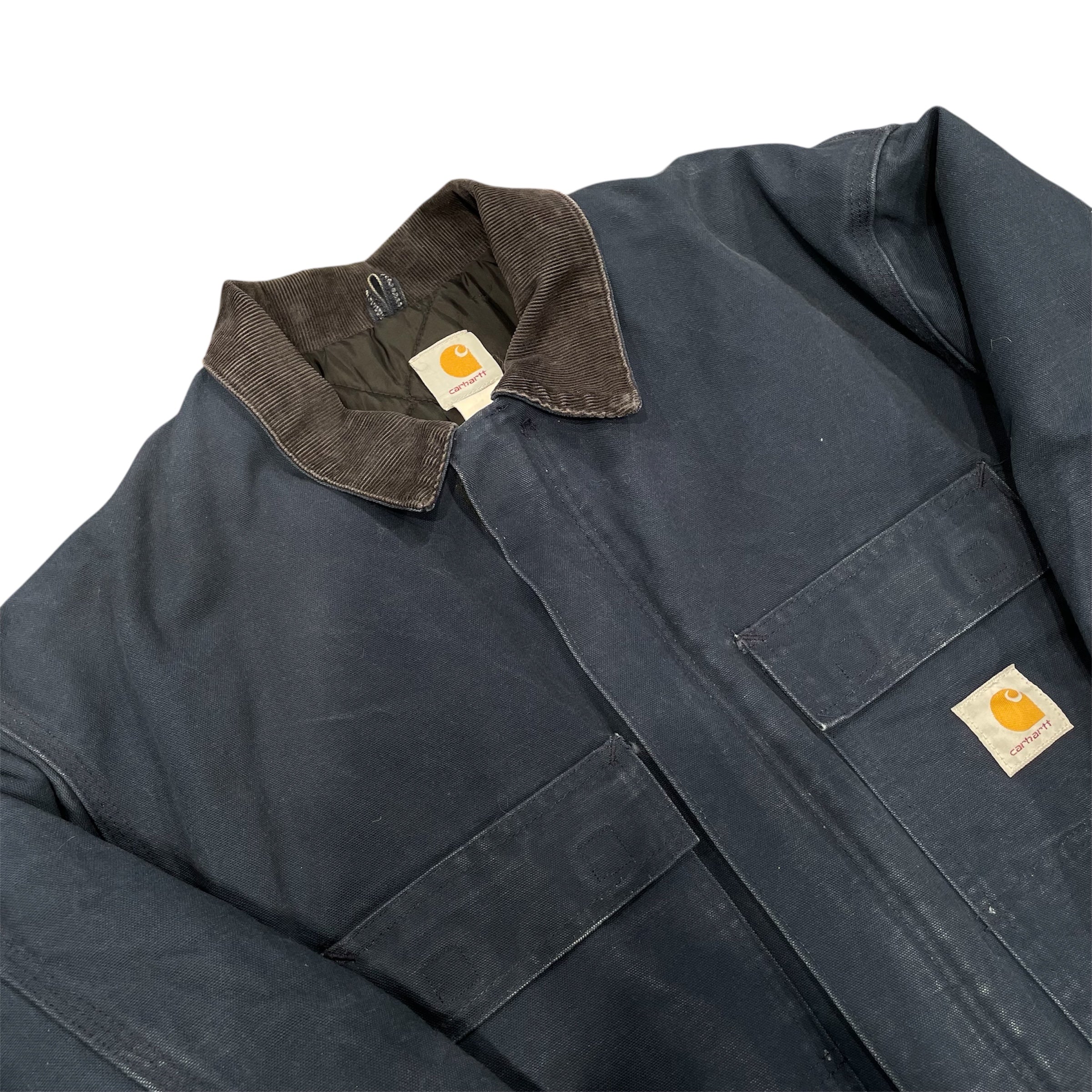 Carhartt/Coat/Denim/NVY/UTILITY JACKET view 3