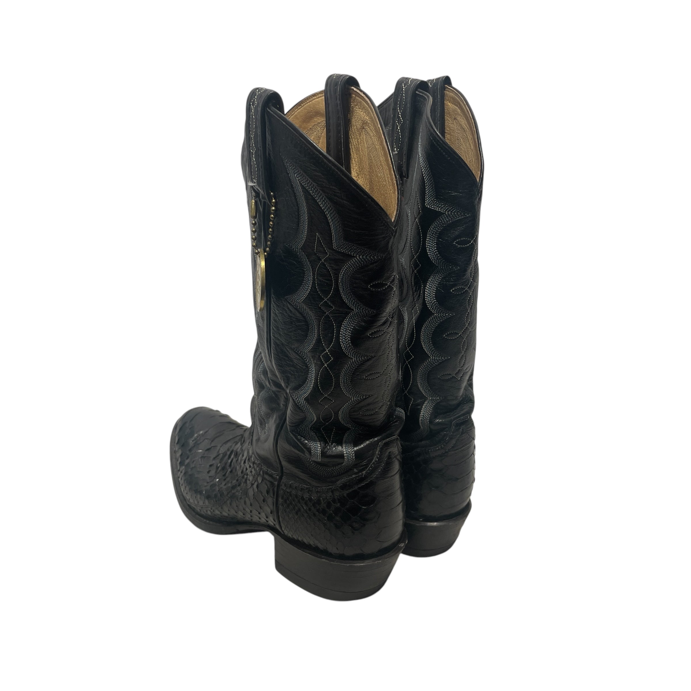 TONY LAMA/Western Boots/US 9/Leather/BLK/ view 2