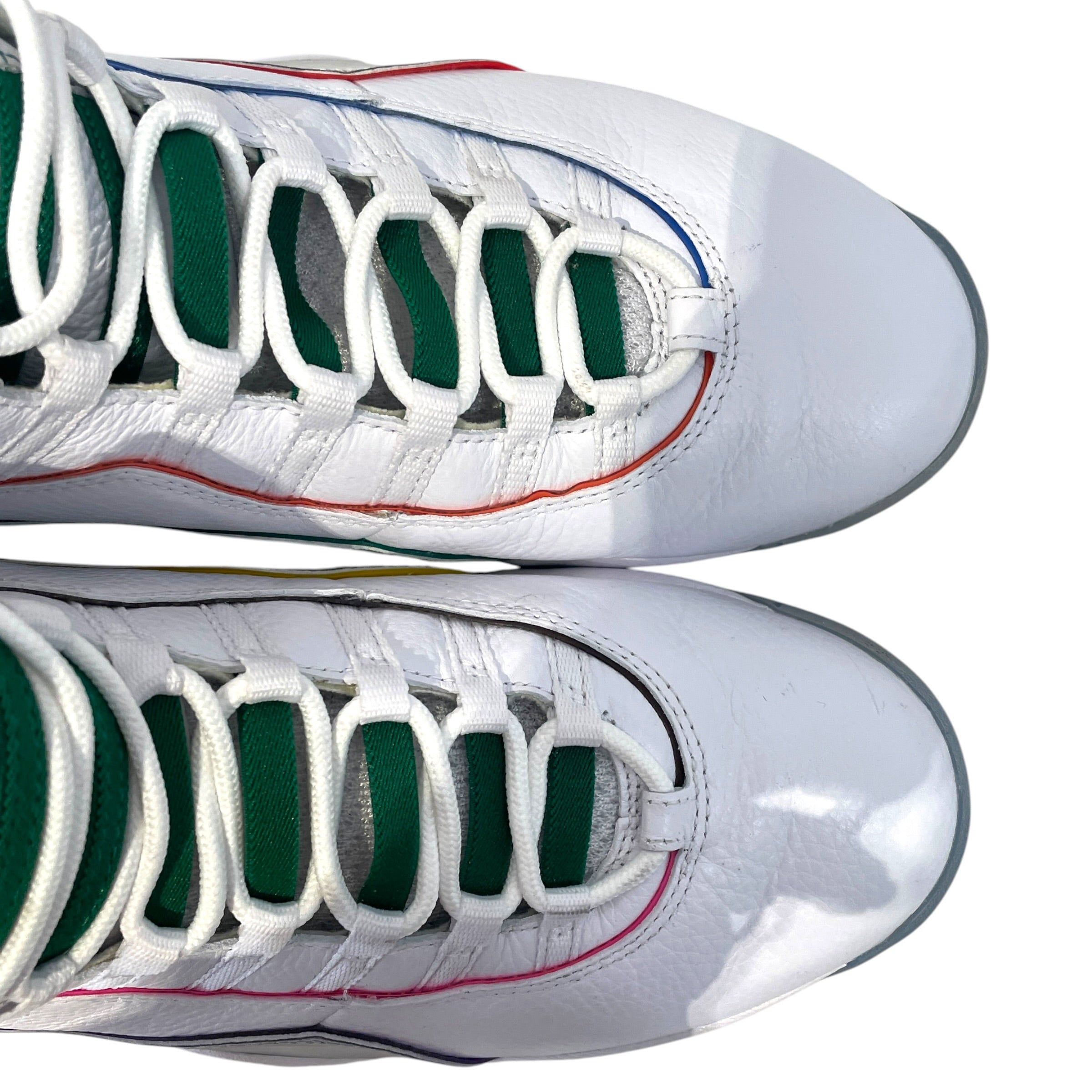 JORDAN BRAND/Hi-Sneakers/US 11/Leather/WHT/10 Retro Wings view 4