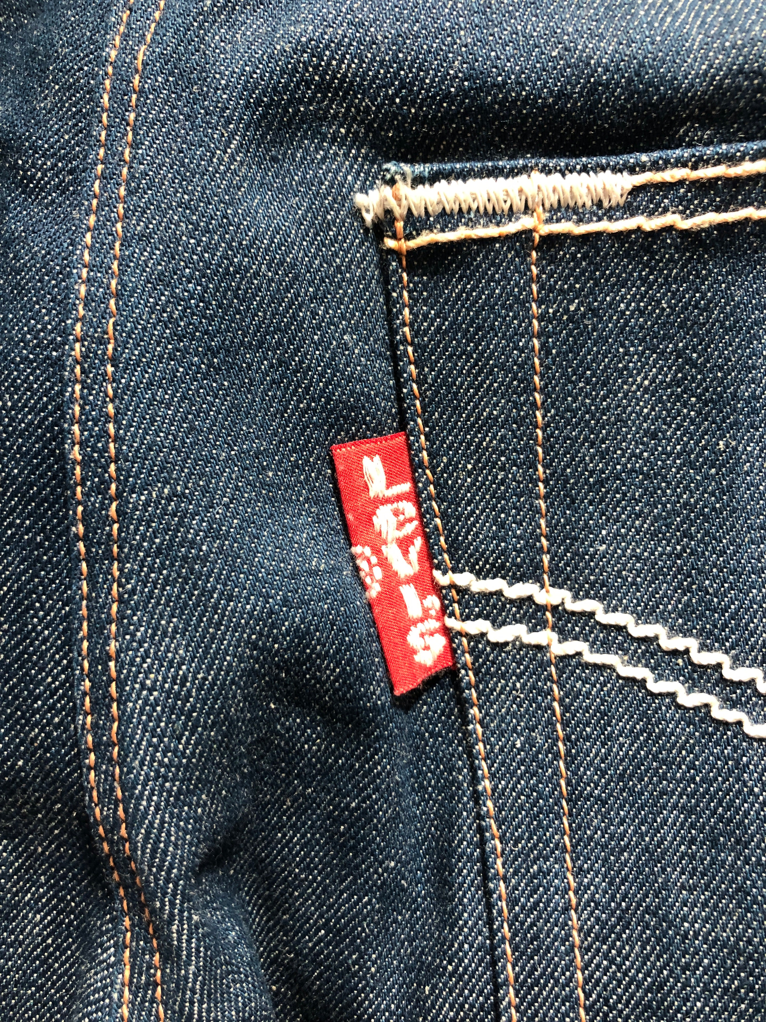 Levi's RED/Straight Pants/28/Denim/NVY/SELVEDGE 03700.00.01(0345) view 3