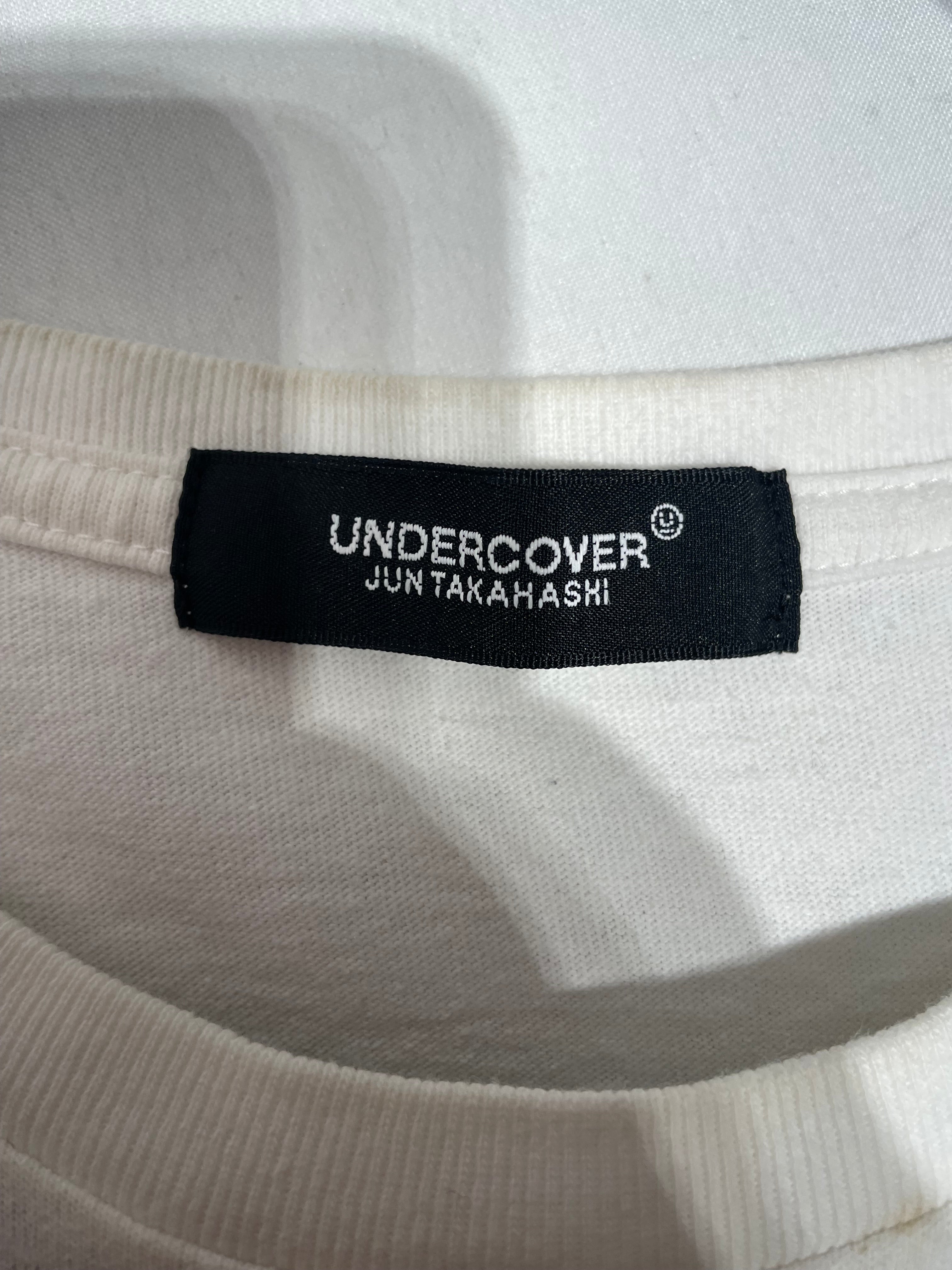 UNDERCOVER/T-Shirt/2/Cotton/WHT/Graphic/ORDER DISORDER view 3
