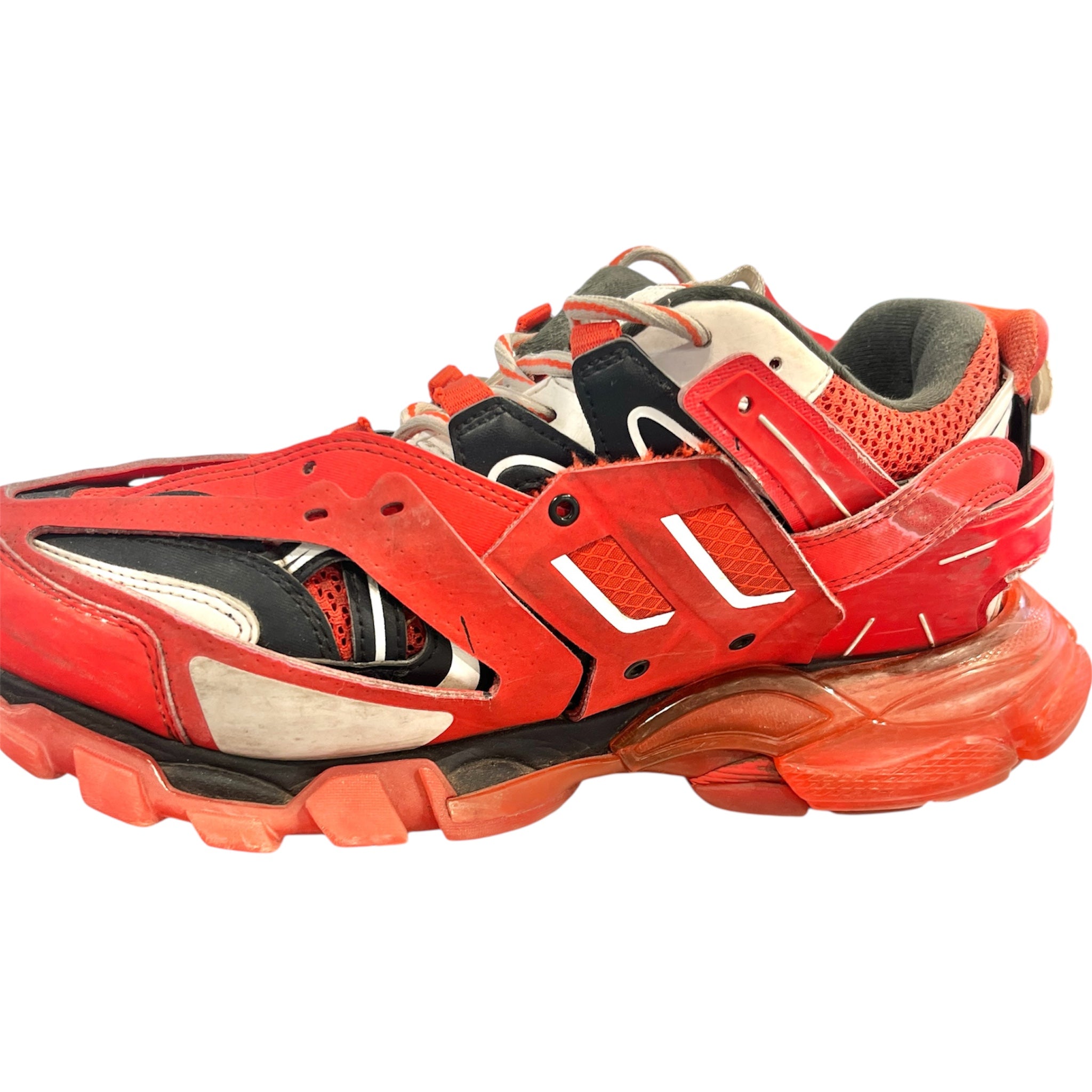BALENCIAGA/Low-Sneakers/US 9/All Over Print/RED/ view 6
