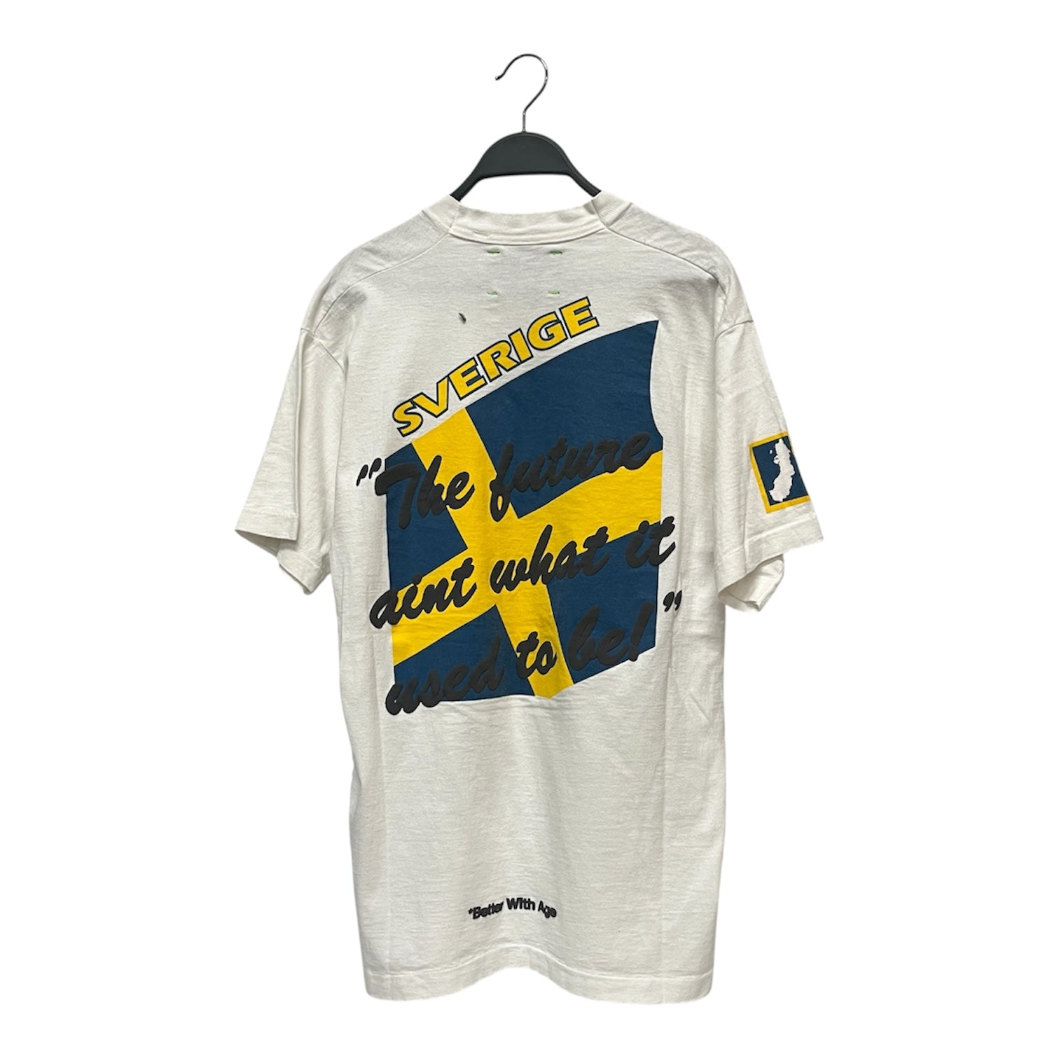 Better With Age/T-Shirt/L/Cotton/WHT/Graphic/AREA 69 view 2