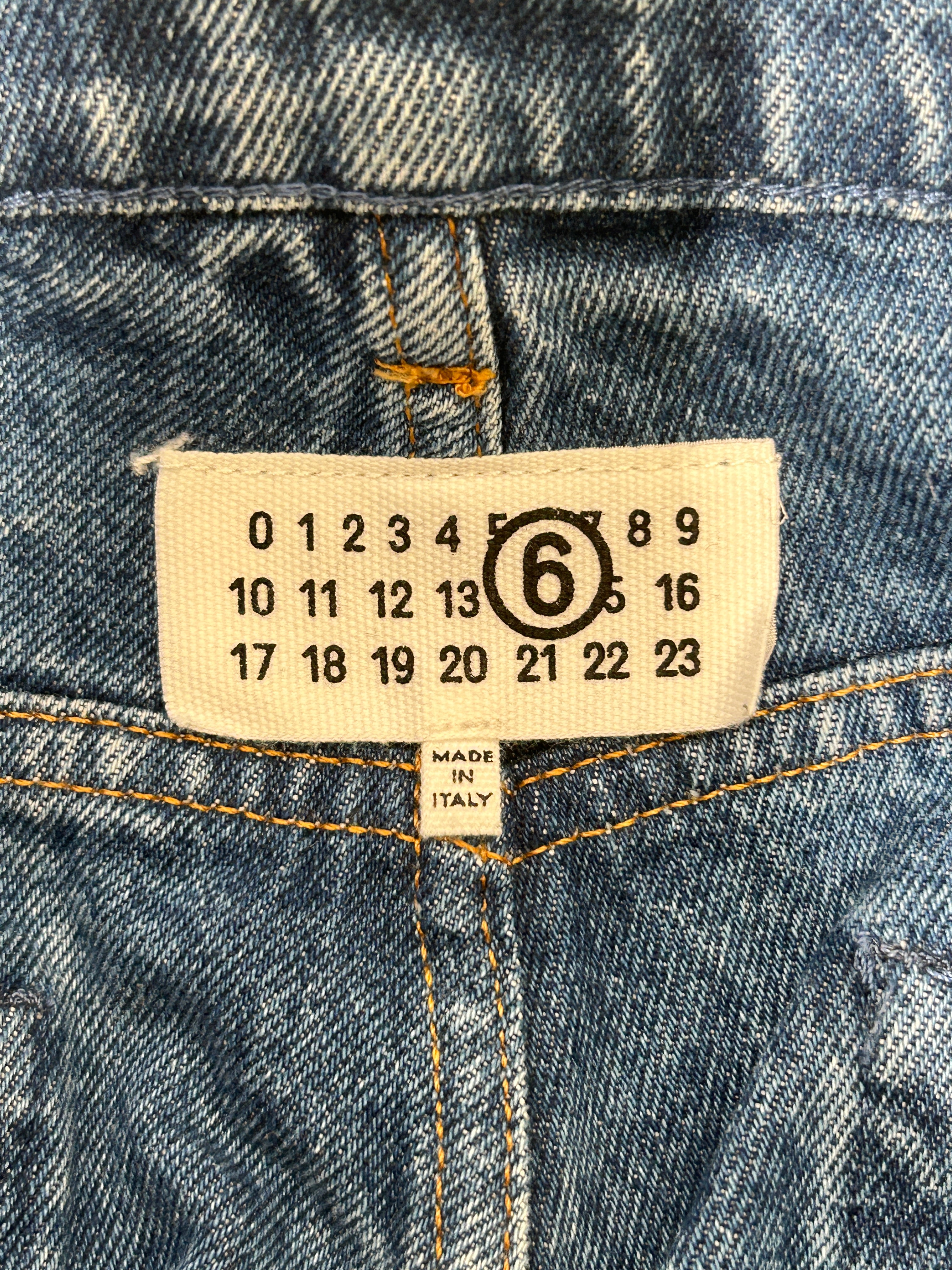 MM6/Pants/32/Denim/IDG/REVERSE DENIM view 3