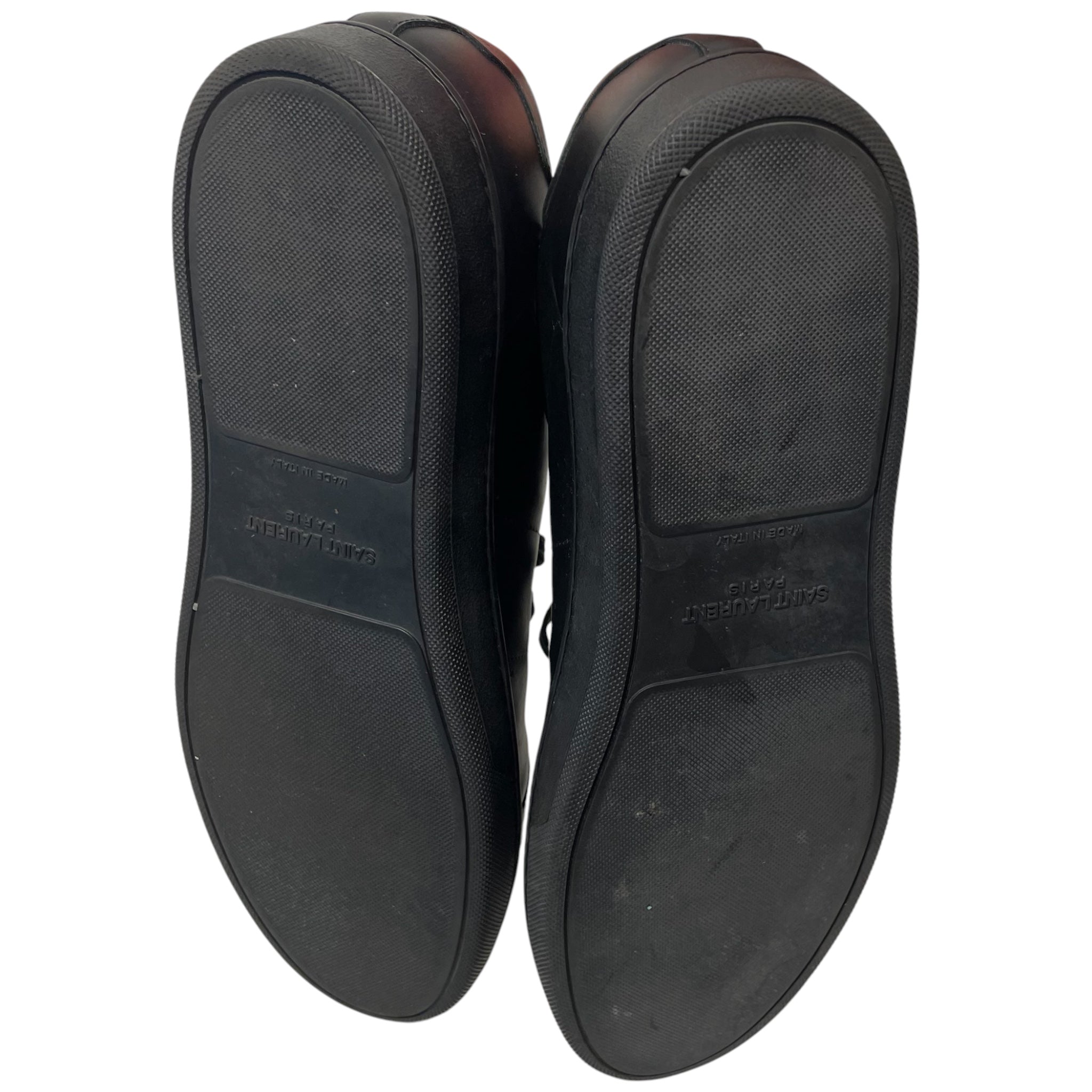 SAINT LAURENT/Low-Sneakers/EU 44/Leather/BLK/417849 view 5
