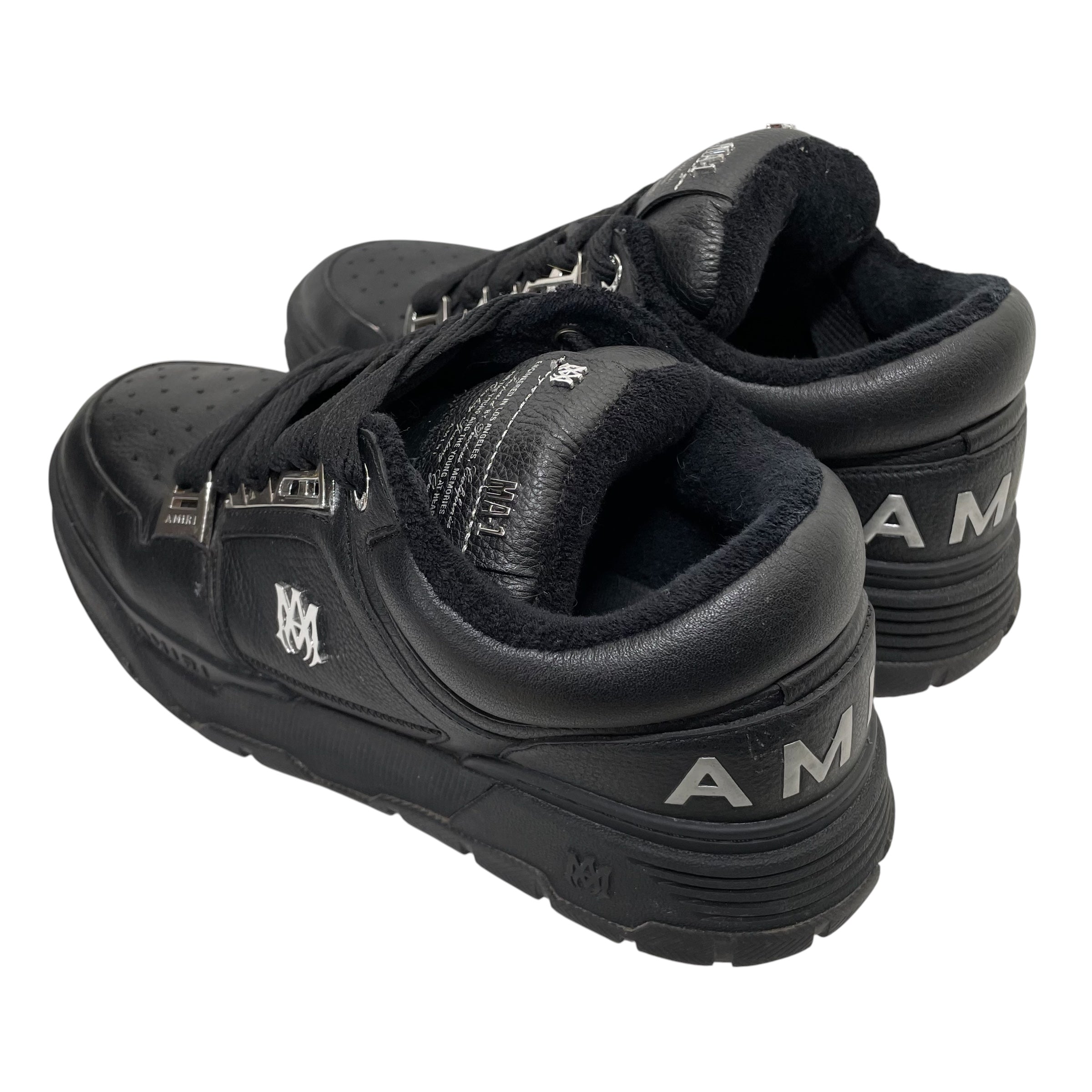 AMIRI/Low-Sneakers/US 10/Leather/BLK/ma-1 view 2