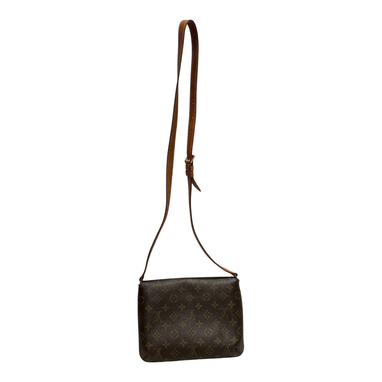 LOUIS VUITTON/Cross Body Bag/Monogram/BRW/Canves Musette Tango view 2