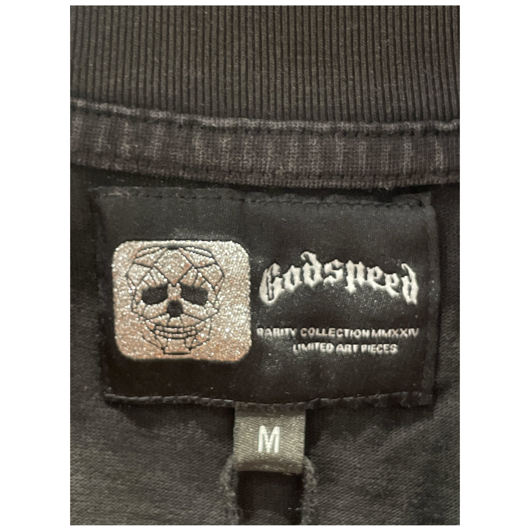 GODSPEED NEW YORK/T-Shirt/M/Cotton/BLK/Graphic/Skull Sunglasses Tee view 3