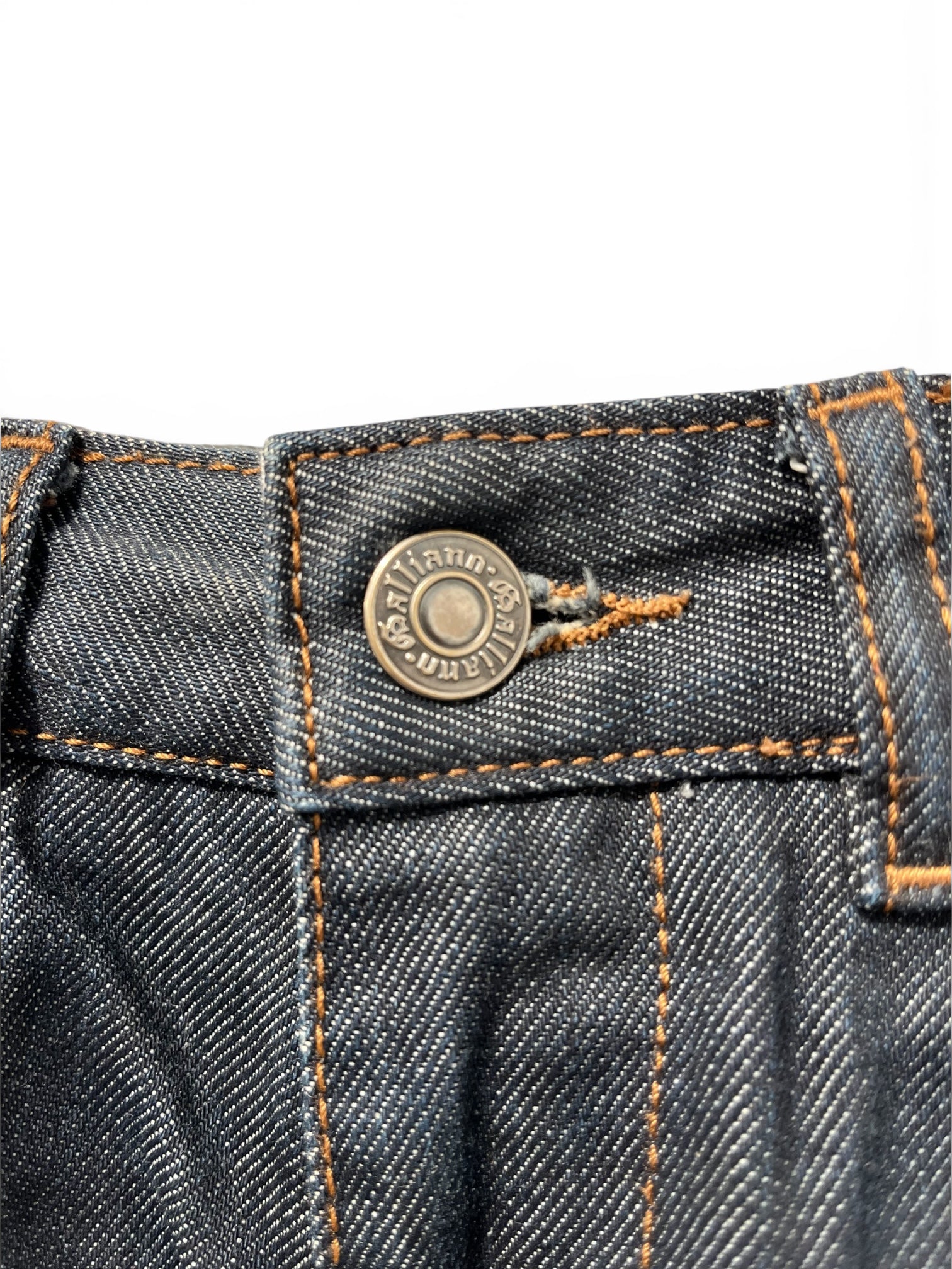 John Galliano/Bottoms/12/Cotton/GRN/double waist view 6