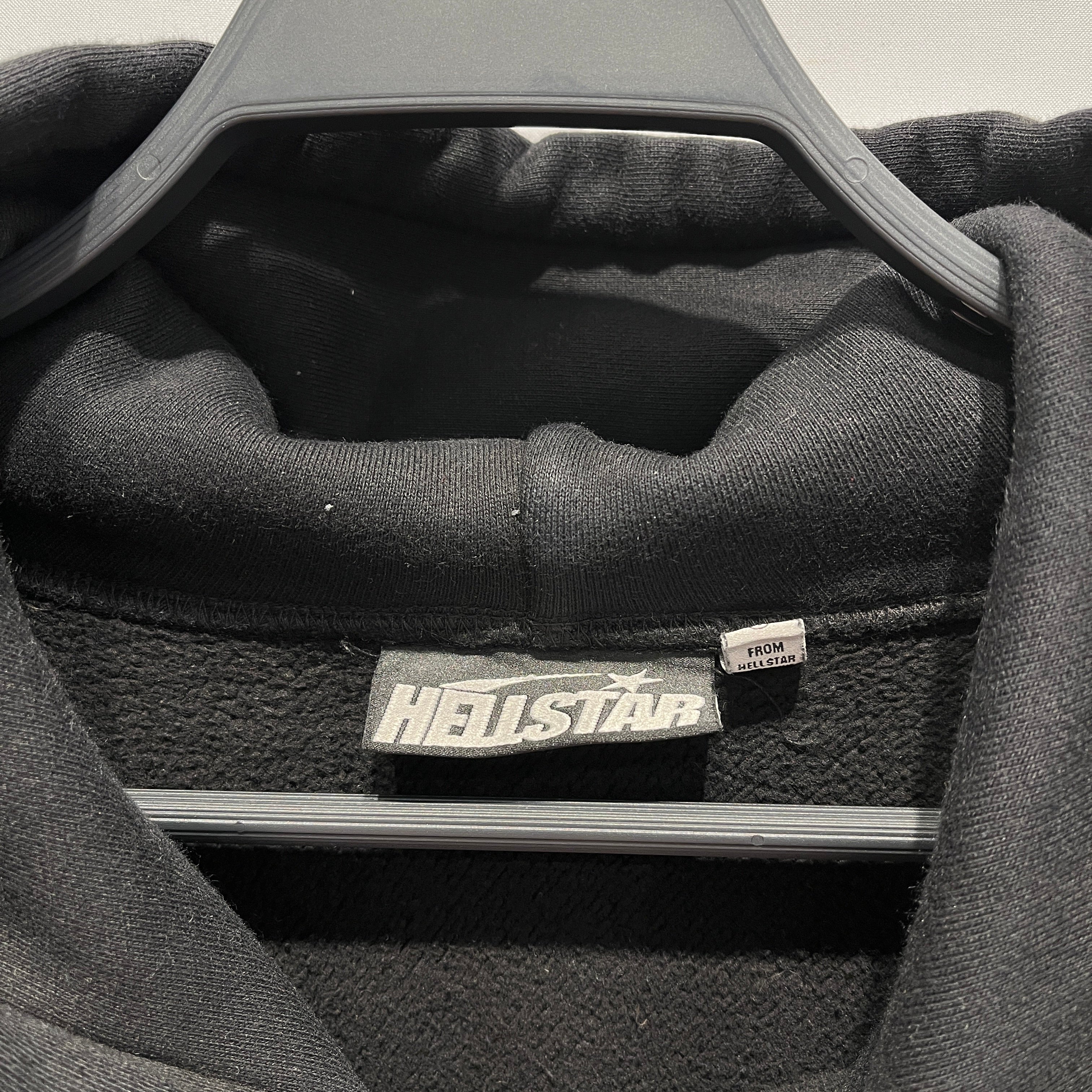 HELLSTAR/Hoodie/S/Cotton/BLK/SPORTS view 6