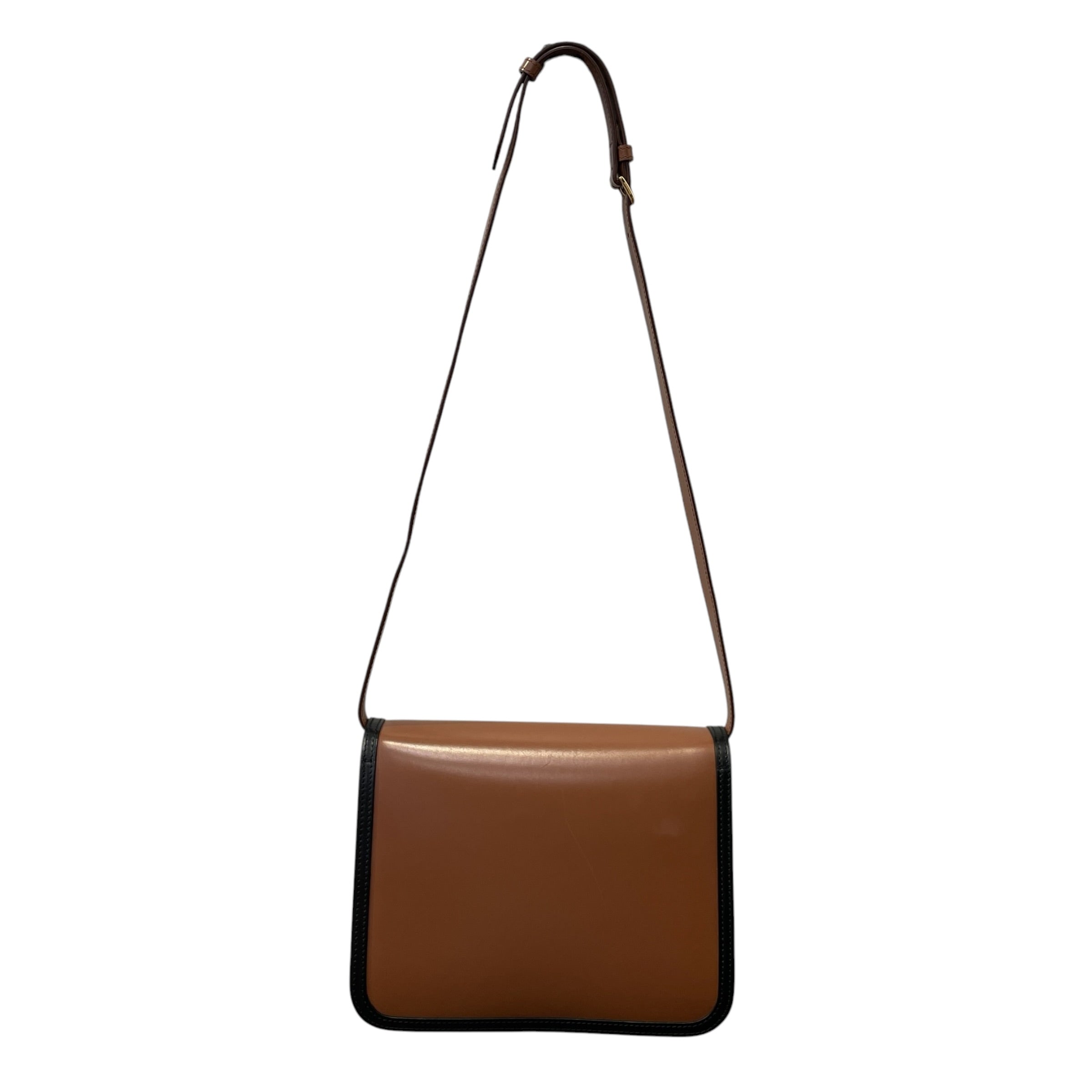 BURBERRY/Cross Body Bag/Leather/BLK/ view 2