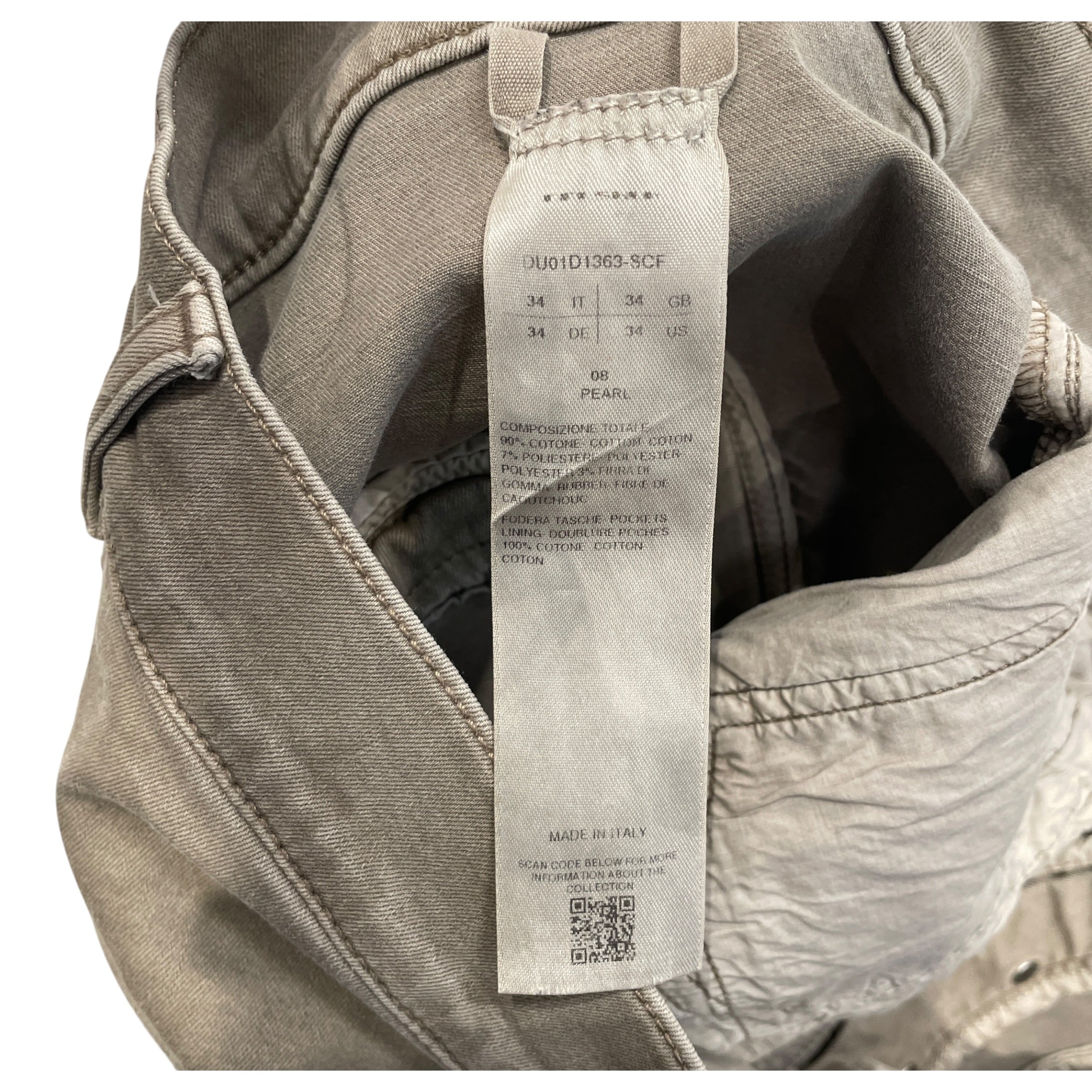 RICK OWENS DRKSHDW/Bootcut Pants/34/Denim/CML/BALON BANANA view 4