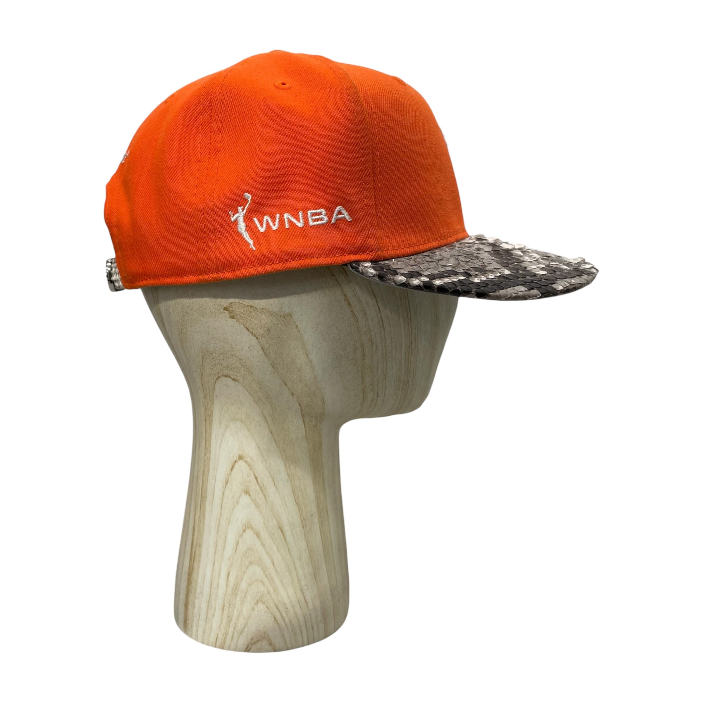 NEW ERA/Flat Cap/Animal Pattern/ORN/Just Don WNBA Snake Skin view 5