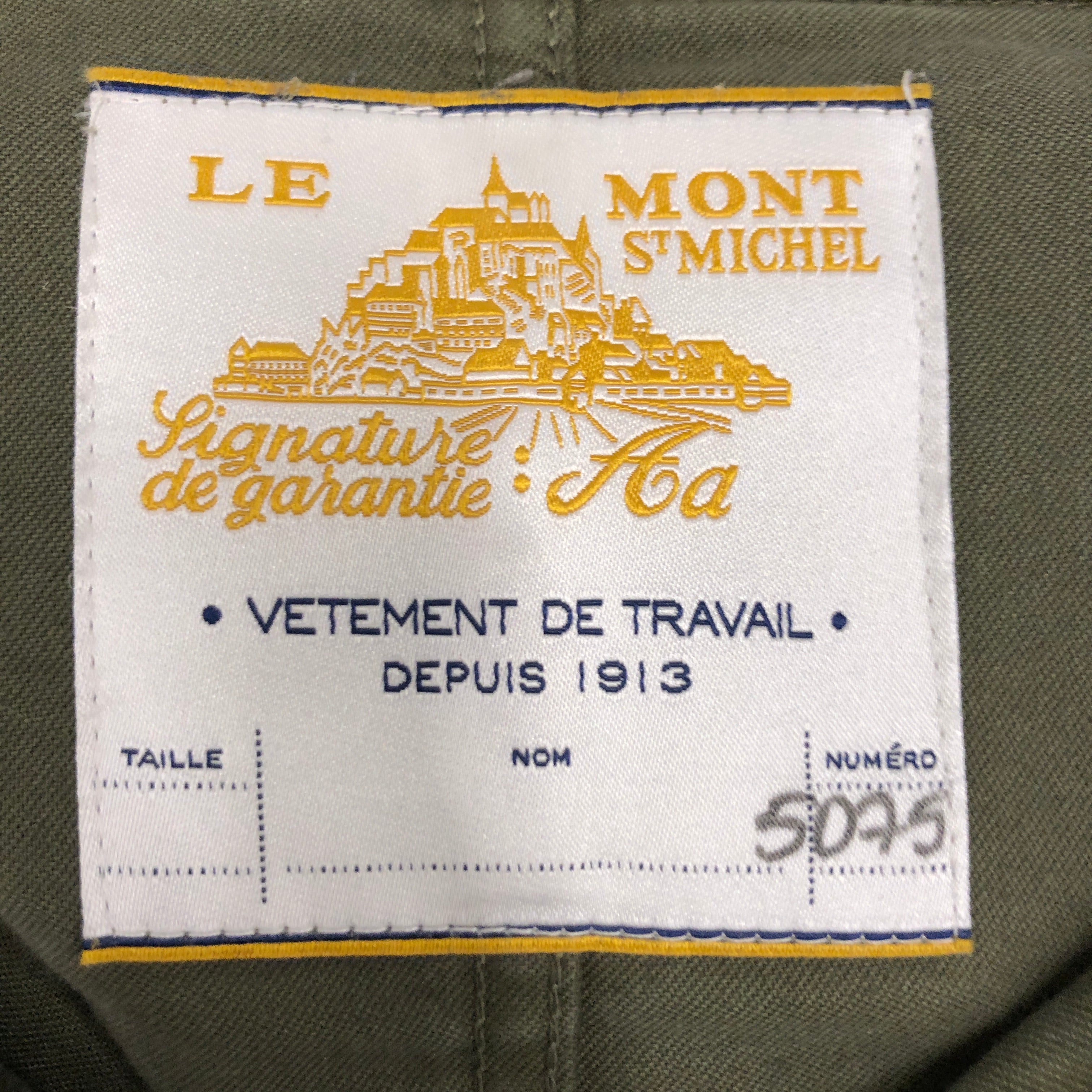 Le Mont Saint Michel/Jacket/L/Cotton/GRN/ view 3