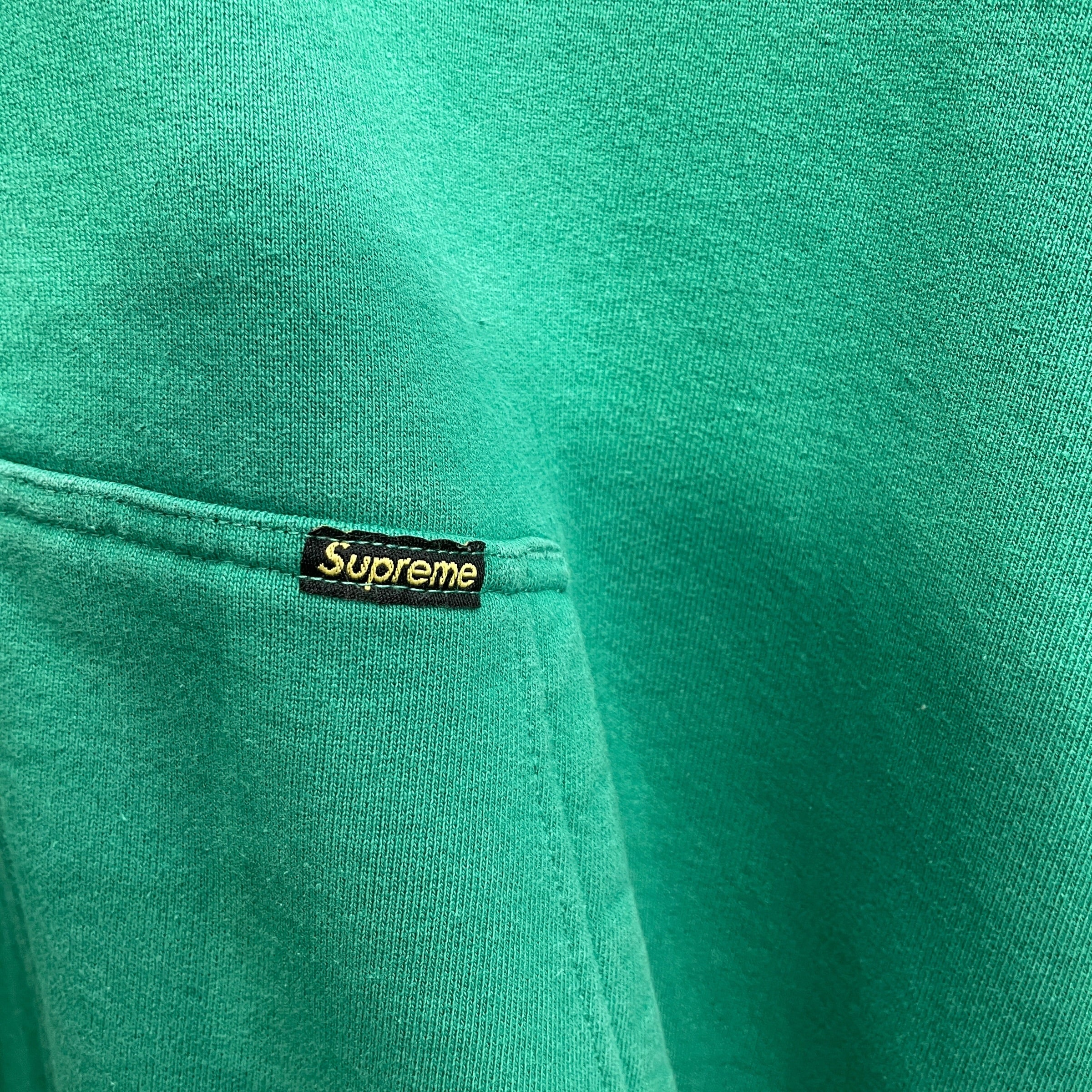 Supreme/Zip Up Hoodie/L/Cotton/GRN/ view 5