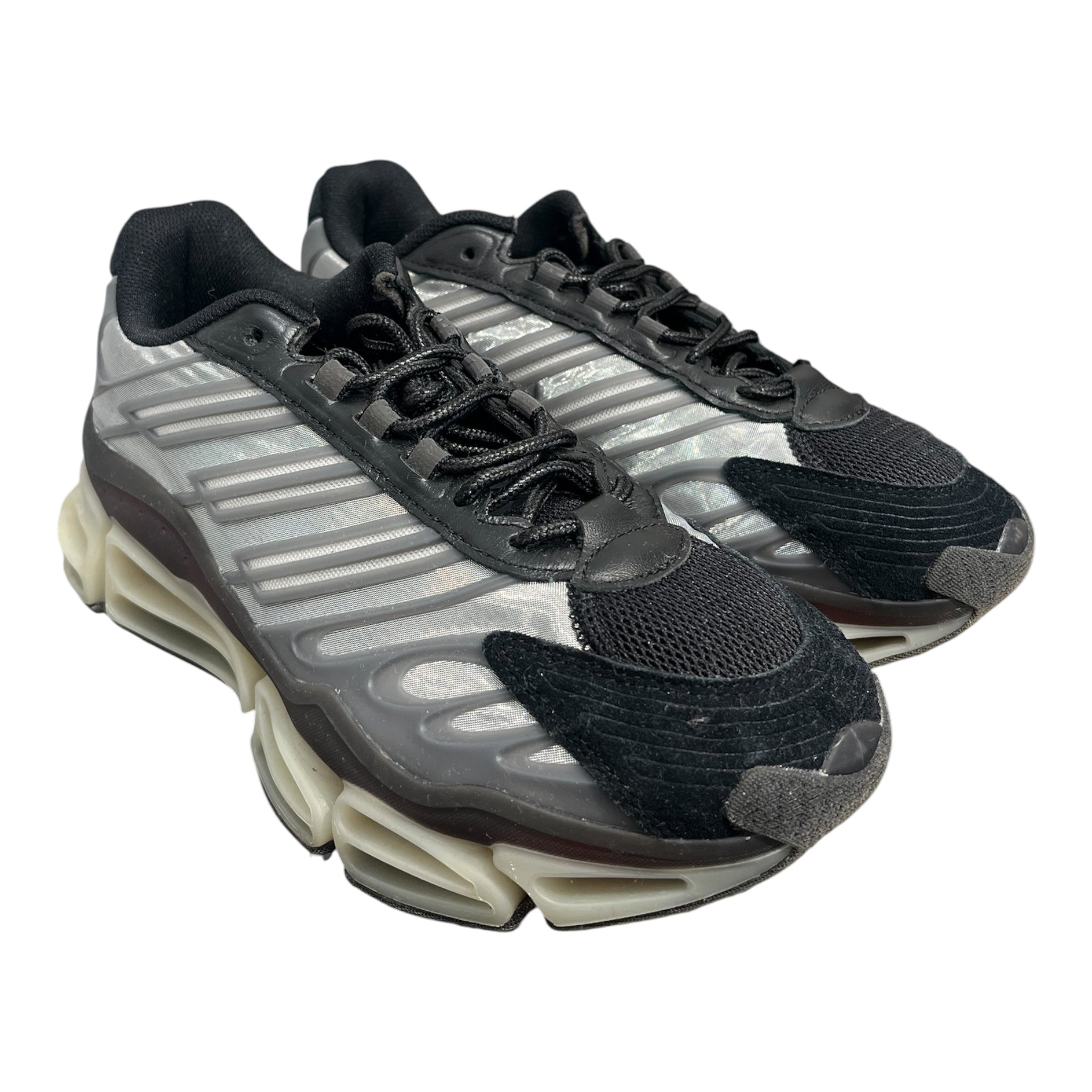 adidas/WILLY CHAVARRIA/Low-Sneakers/US 8.5/Nylon/SLV/balck suede toe cap view 1