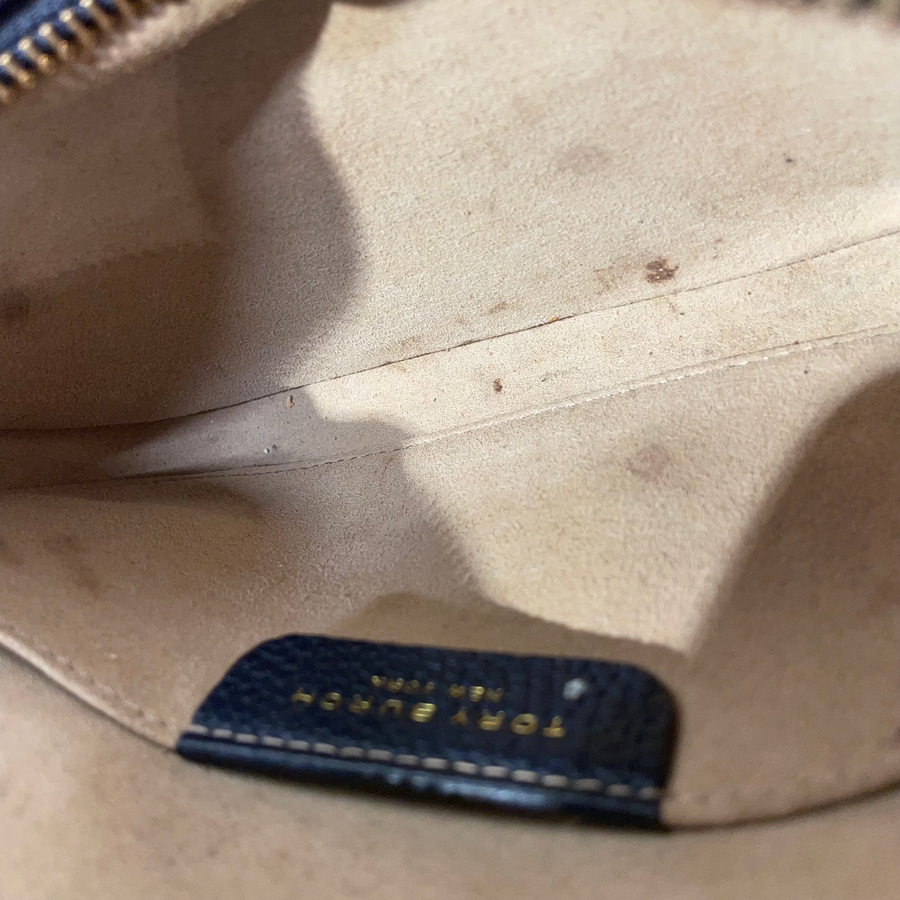 TORY BURCH/Cross Body Bag/Leather/NVY/ view 4