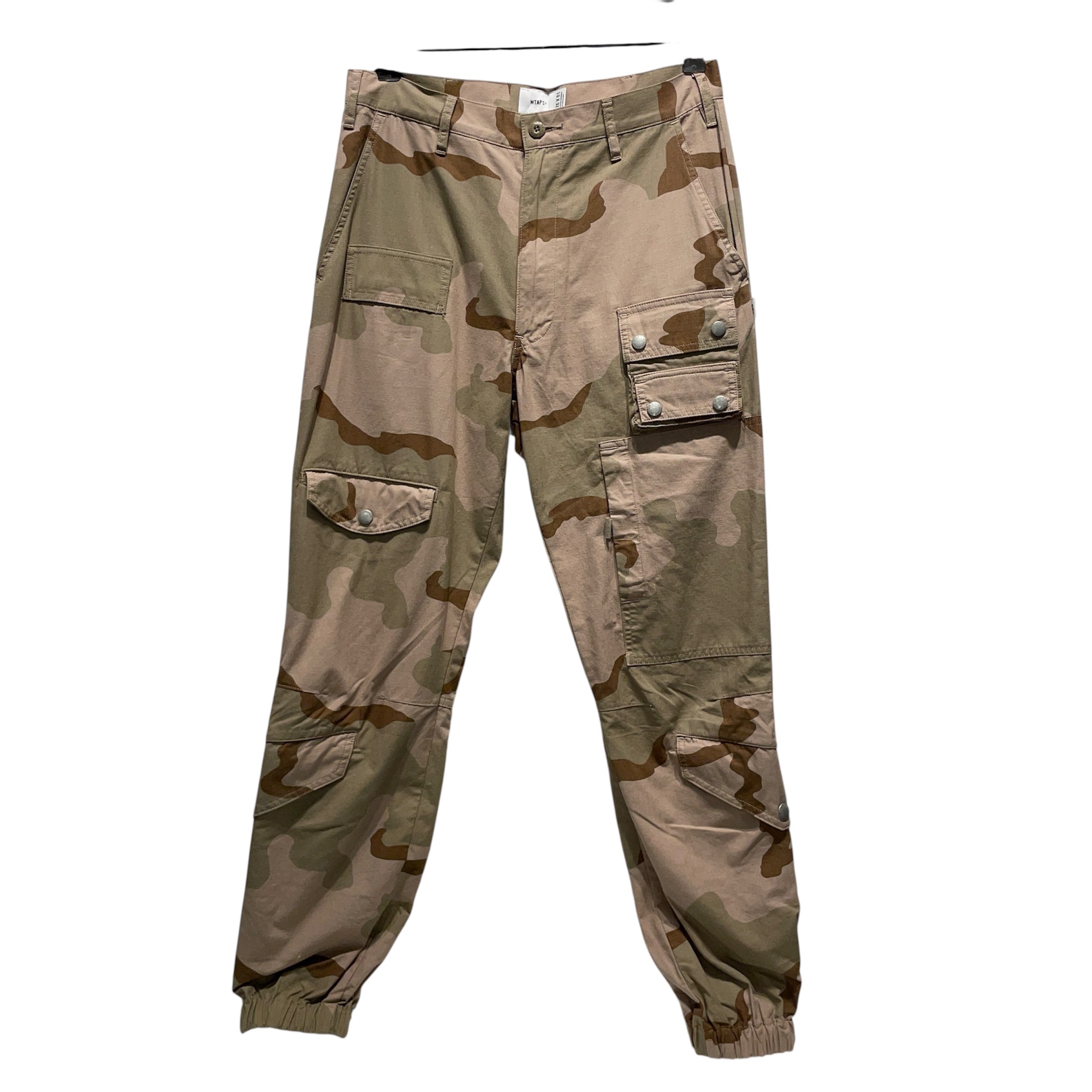 w)taps/Straight Pants/1/Cotton/CML/Camouflage/ view 1