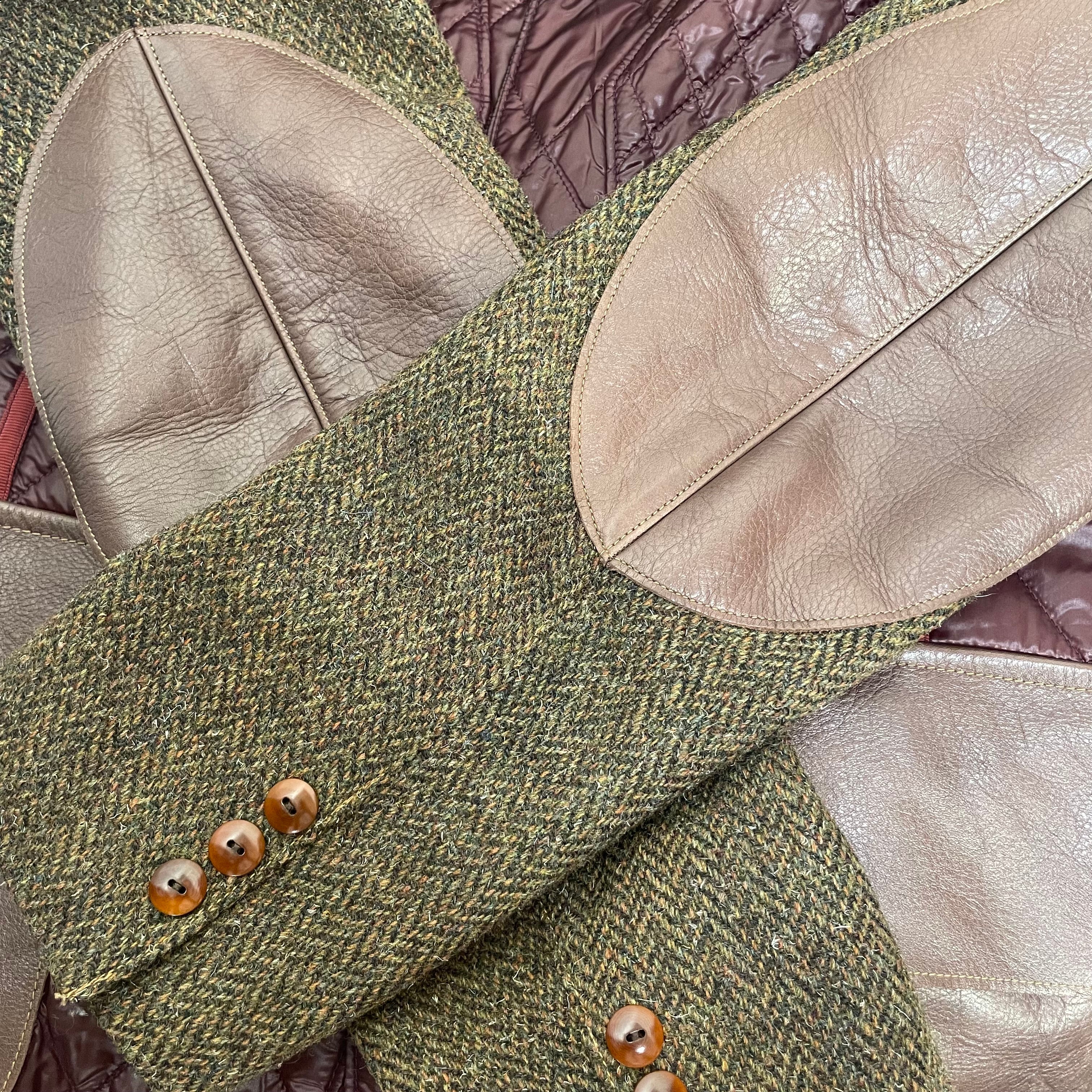 JUNYA WATANABE COMME des GARCONS/Jacket/M/BRD/Tweed Stitch Patchwork Hunting view 5