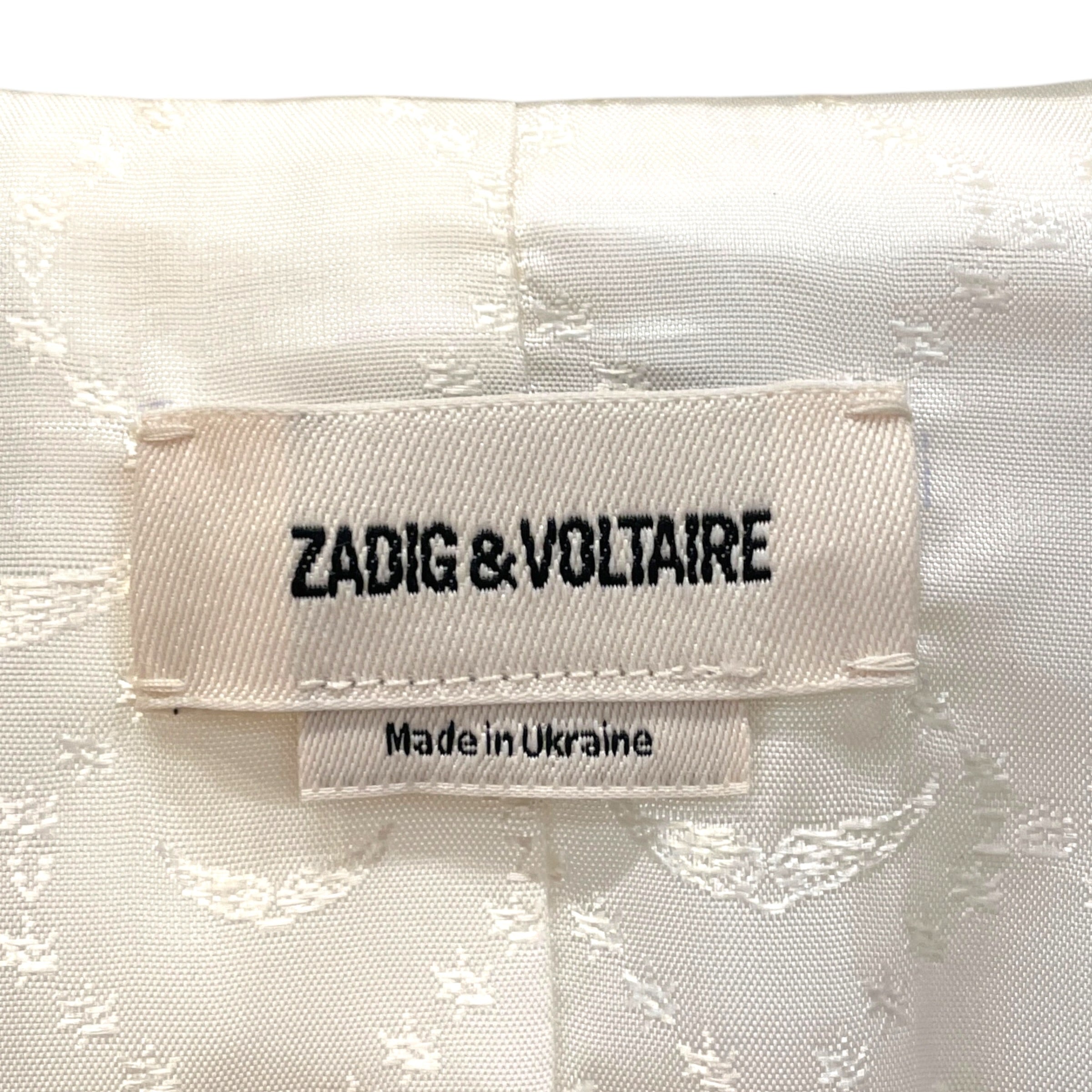 Zadig&Voltaire/T&B Set/34/Polyester/WHT/DATE STRASS WINGS view 3