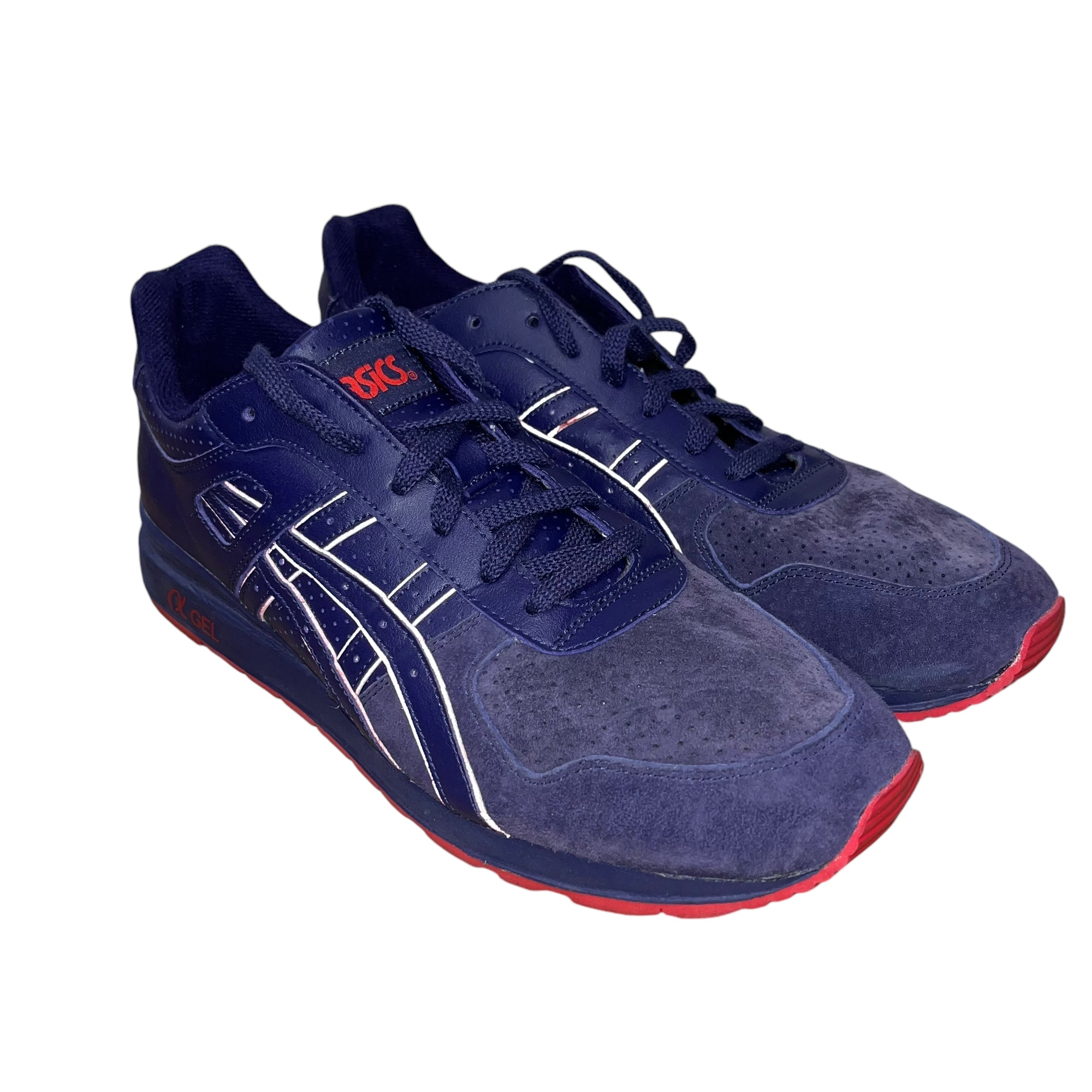 ASICS/Low-Sneakers/US 11/Leather/PPL/GT-II view 1