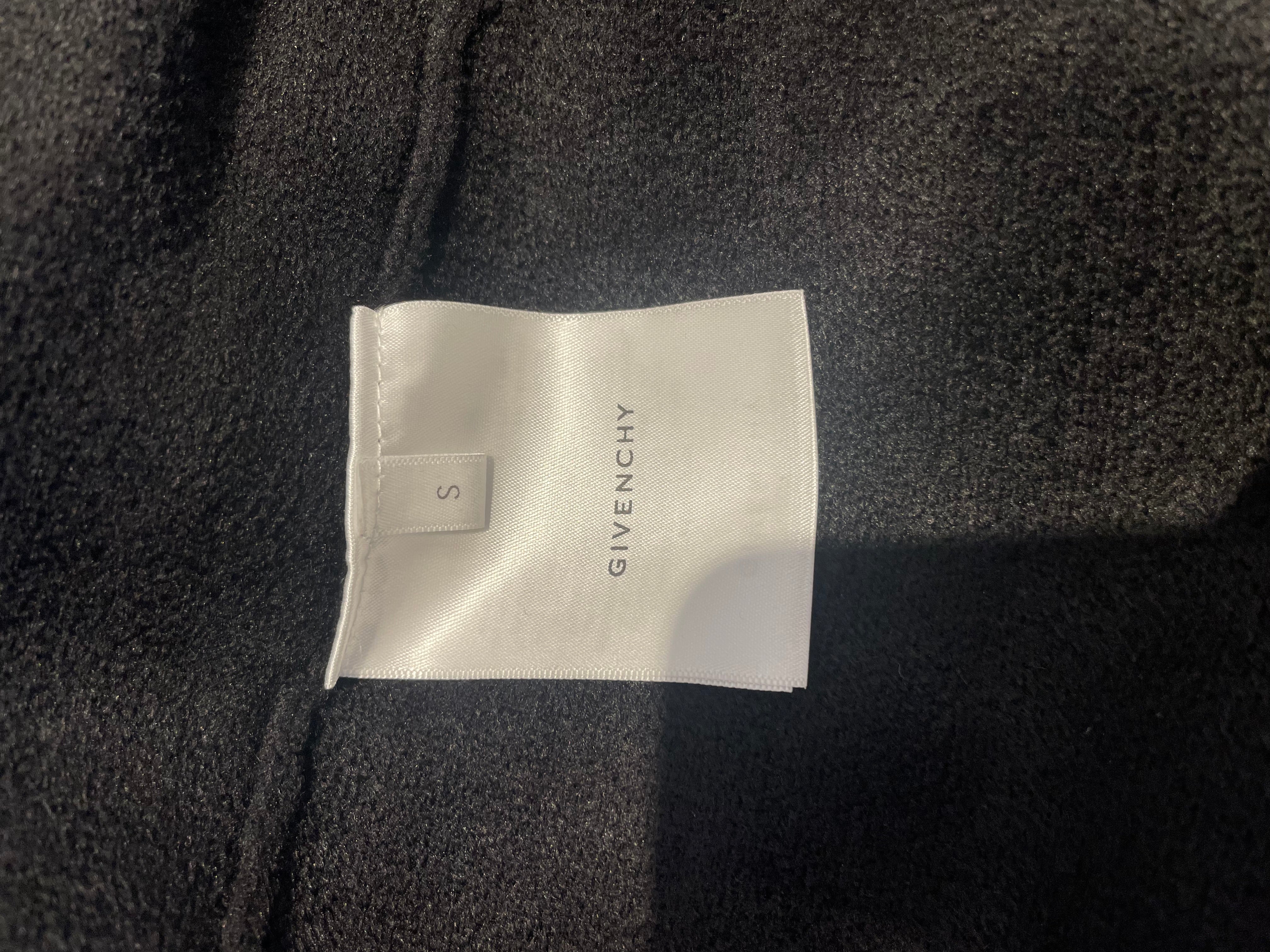 GIVENCHY/Windbreaker/S/Cotton/BLK/VELVET ZIP UP view 4