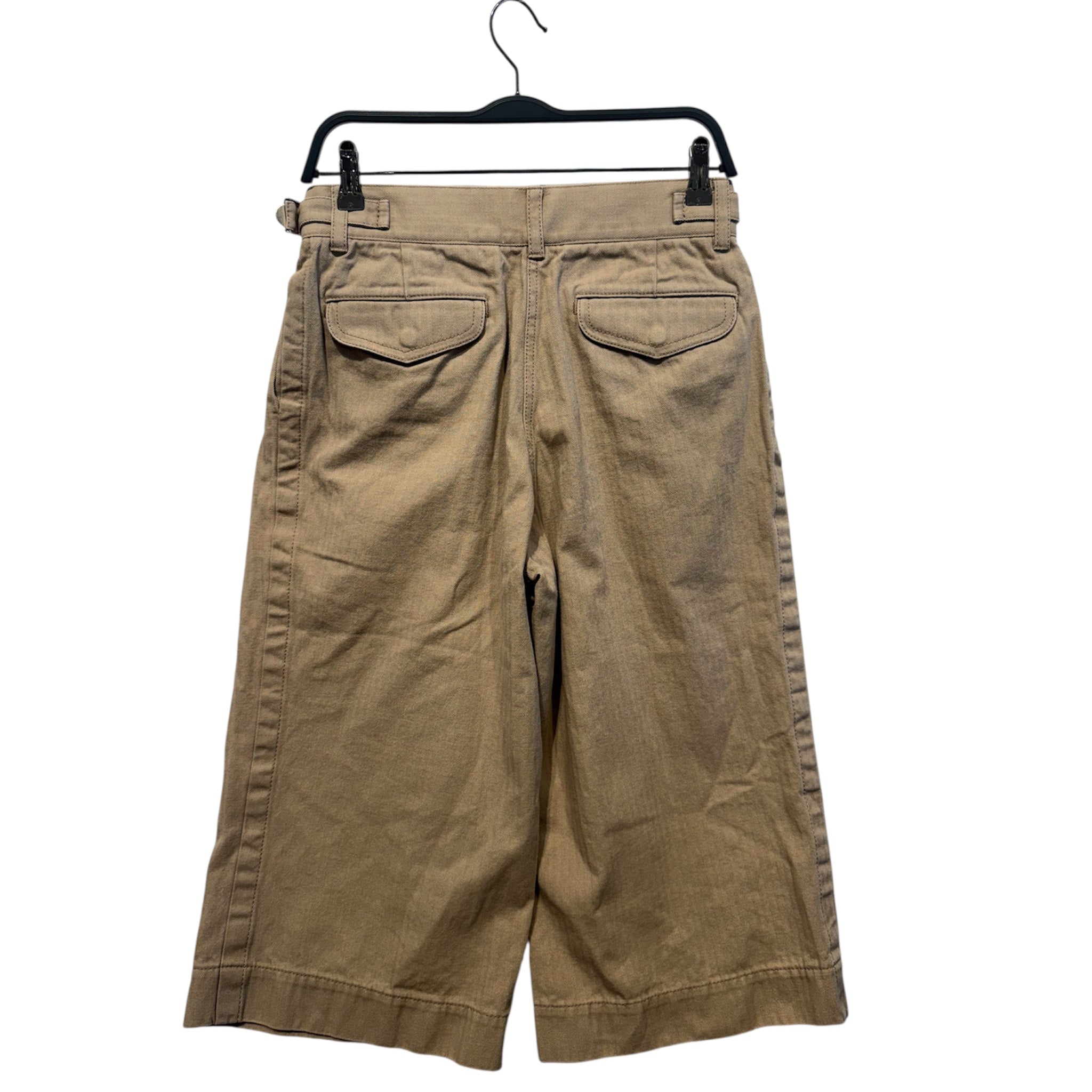 sacai luck/Wide Leg Pants/2/Herringbone/Cotton/BEG/ view 2