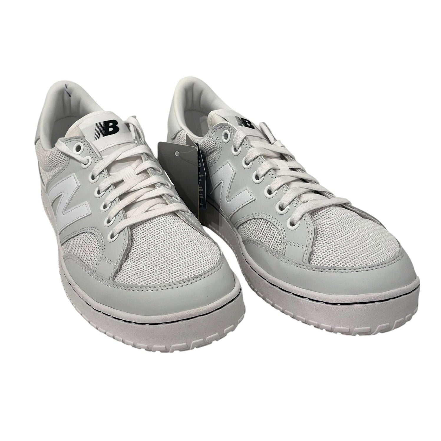 NEW BALANCE/JUNYA WATANABE COMME des GARCONS MAN/Low-Sneakers/US 10/Leather/WHT/NET WHITE N LOGO view 1