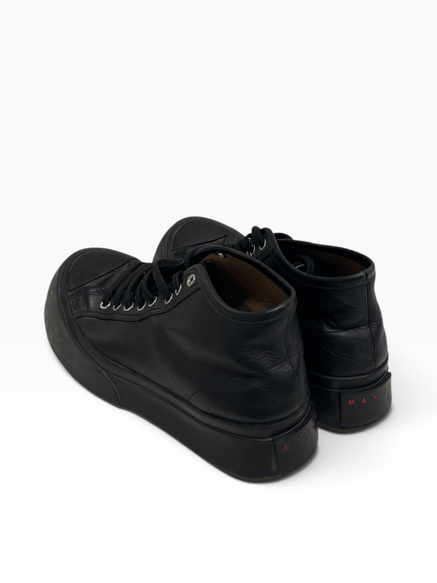 MARNI/Low-Sneakers/US 9/Leather/BLK/CHUNKY TOE view 1