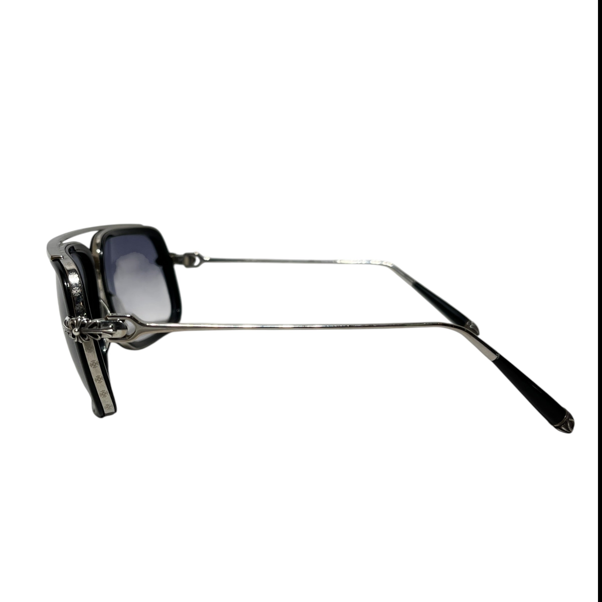 CHROME HEARTS/Sunglasses/Metal/BLK/P. DONNER view 3