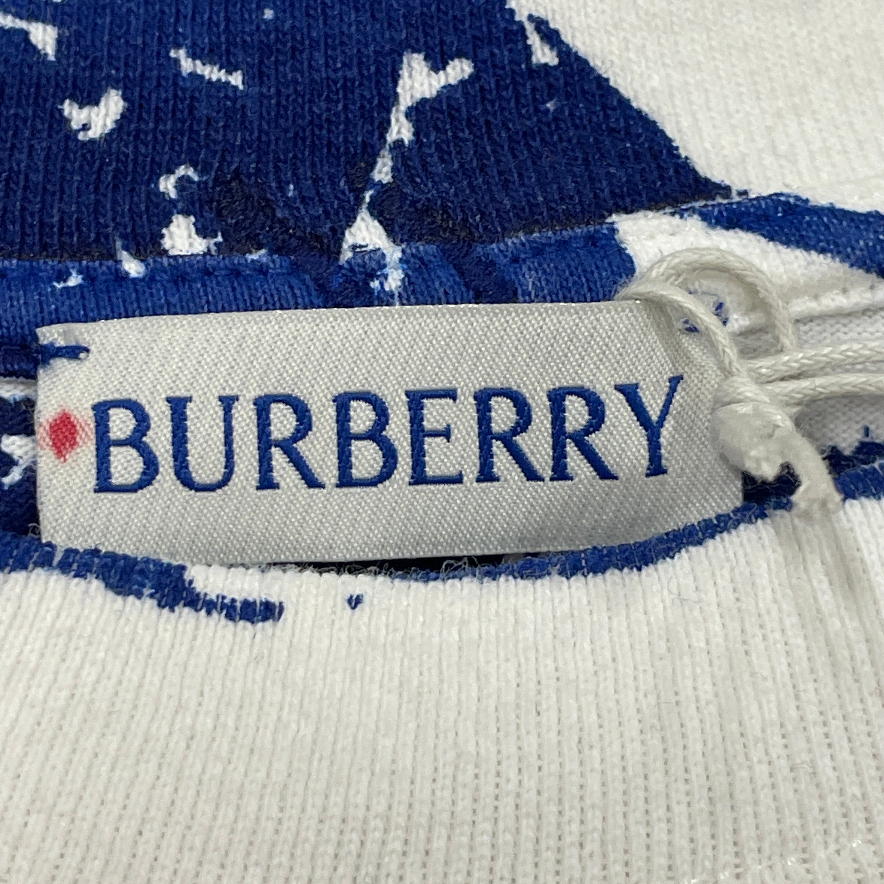 BURBERRY LONDON/T-Shirt/S/Cotton/WHT/All Over Print/ view 3