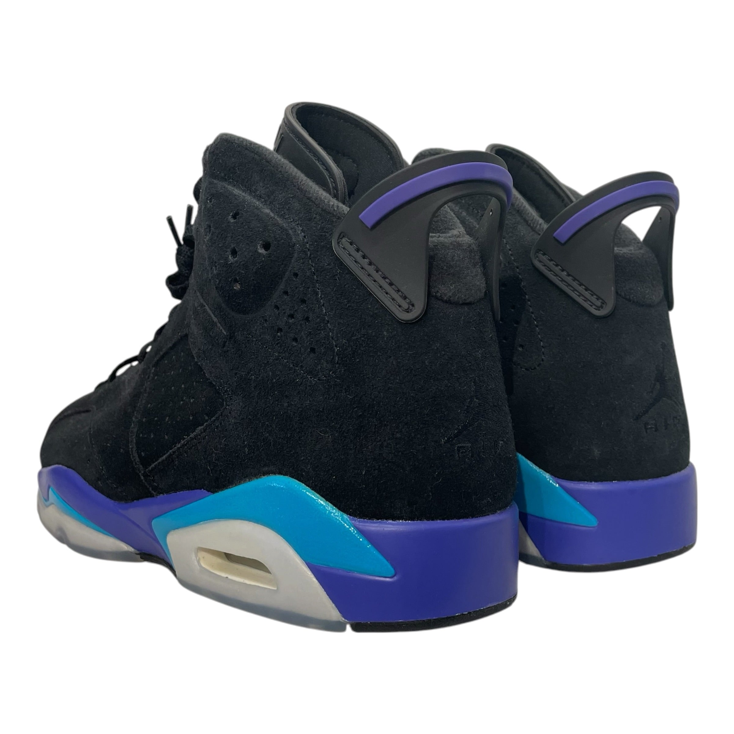 NIKE/Hi-Sneakers/US 12/BLK/retro 6 aqua view 2
