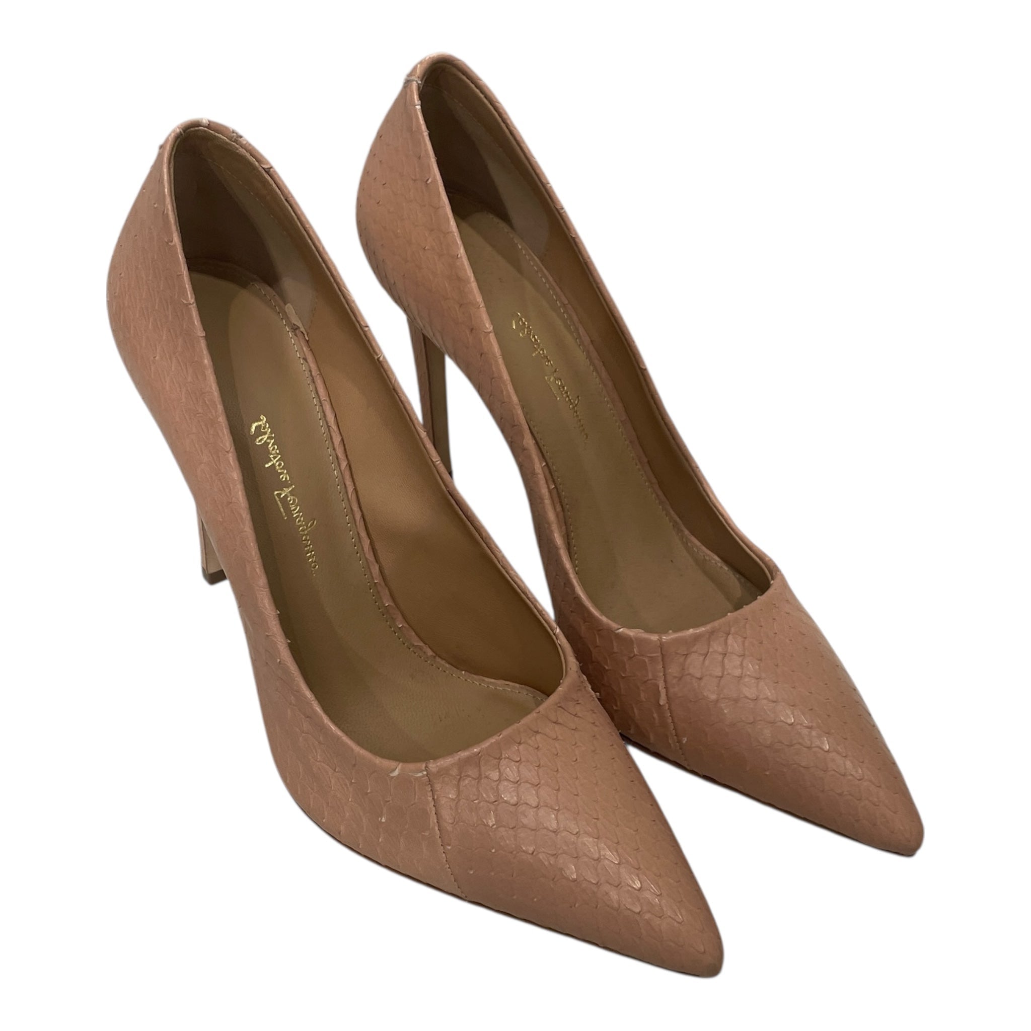 Salvatore Ferragamo/Heels/US 9.5/BEG/V-Tip/ view 1