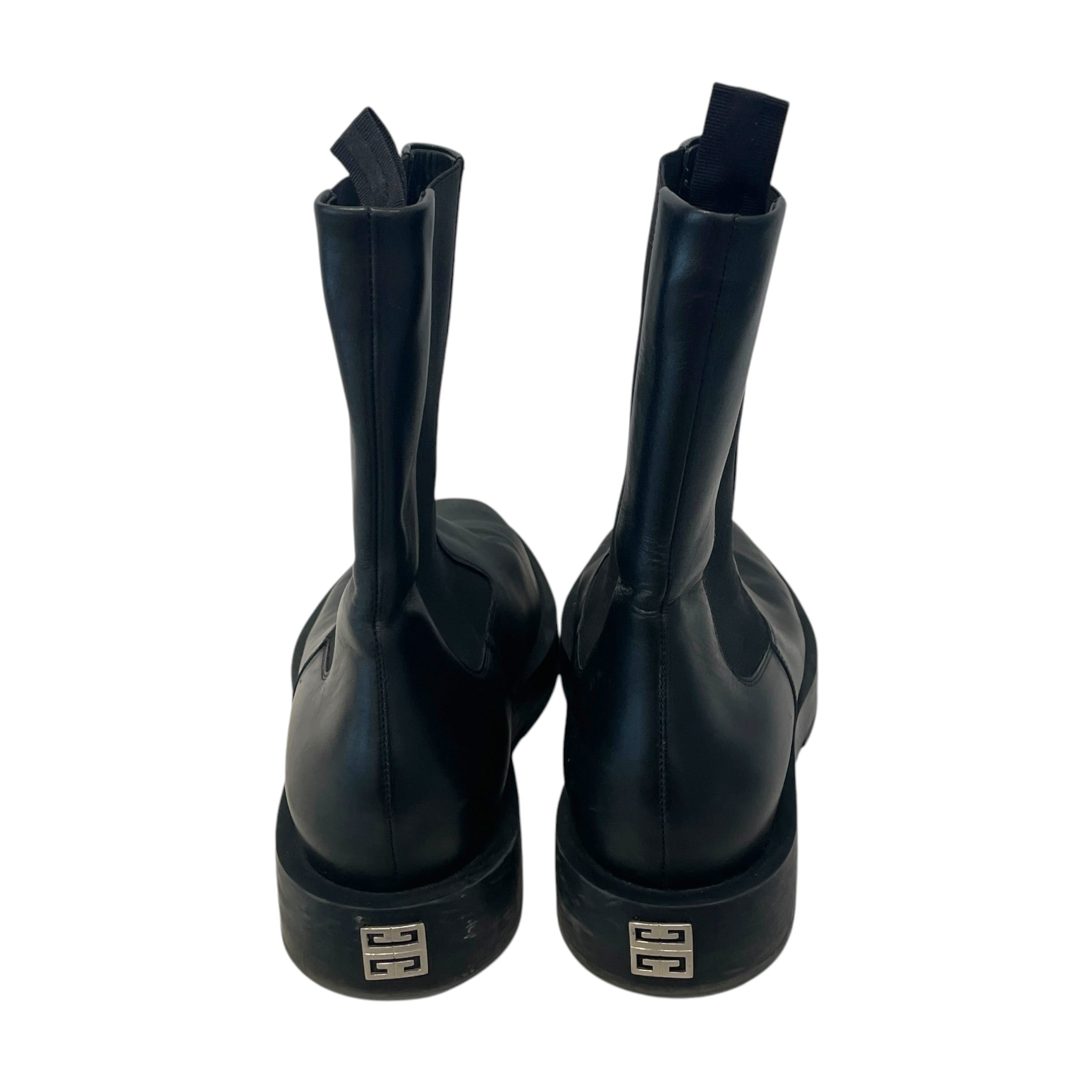 GIVENCHY/Pull-On Boots/US 7/Leather/BLK/ view 2
