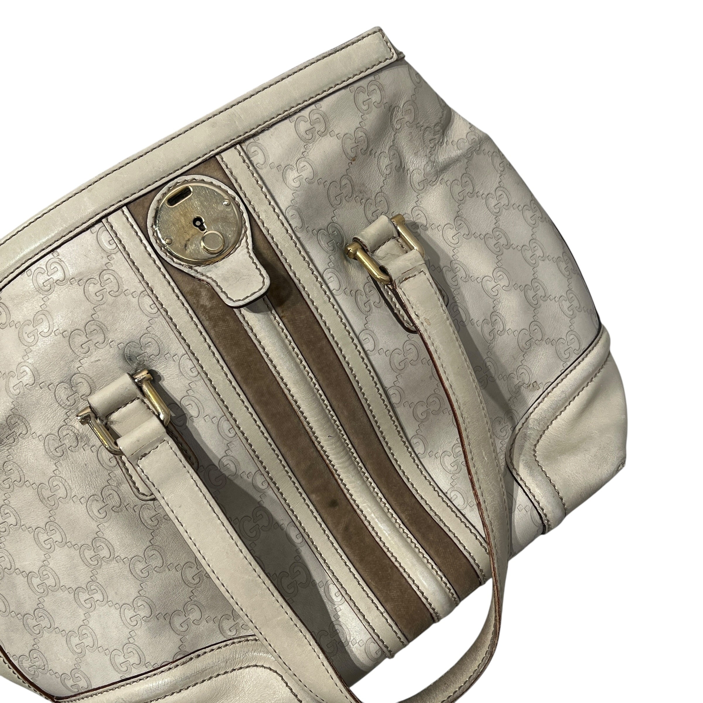 GUCCI/Hand Bag/Leather/CRM/TREASURE BOSTON BAG view 11