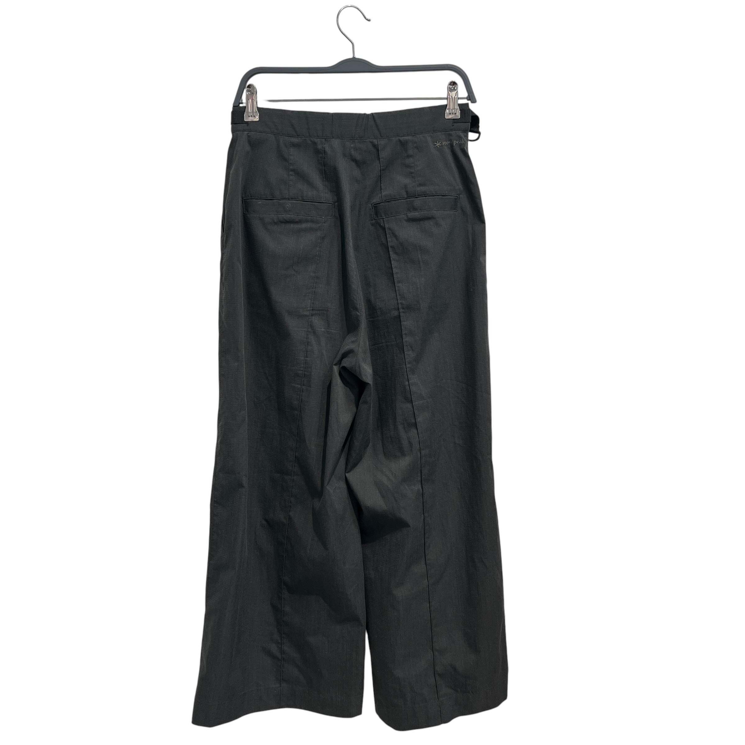 snow peak/Wide Leg Pants/3/Nylon/BLK/ view 2