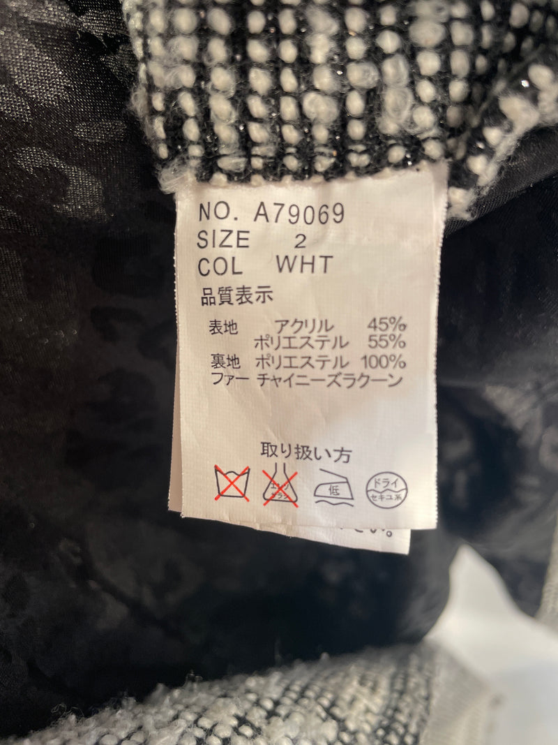 Xfrm/Coat/2/Cotton/BLK/Animal Pattern/Xfrm Cheetah Print Coat