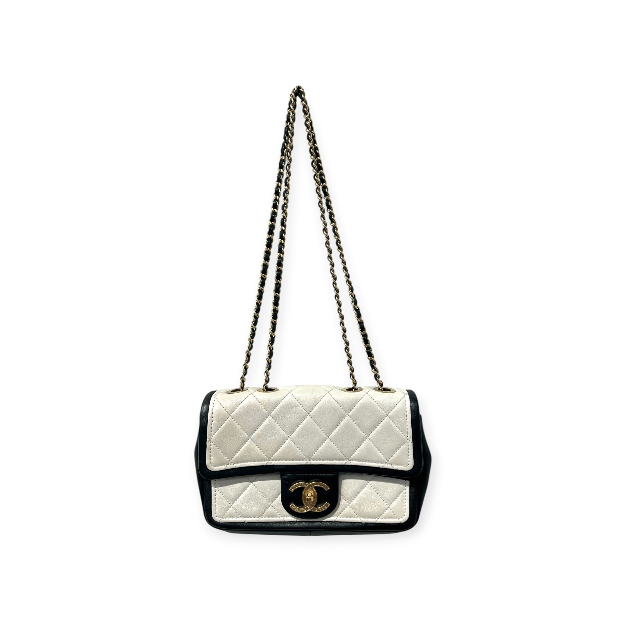 CHANEL/Bag/Lambskin/BLK/2014 LAGERFELD view 1