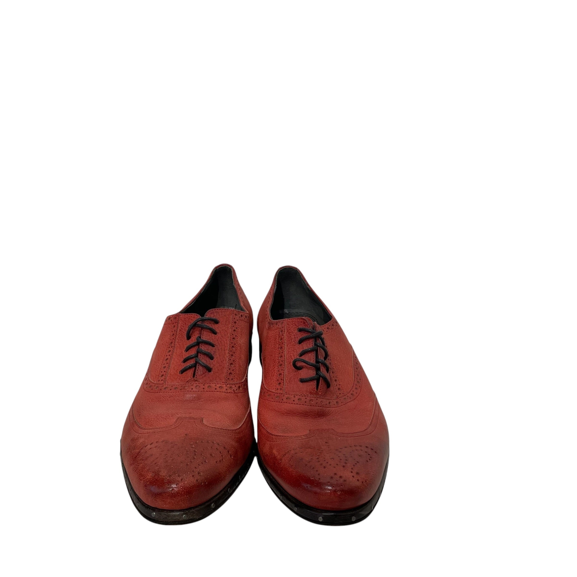 DOLCE&GABBANA/Dress Shoes/US 11/Leather/RED/OXFORD view 4