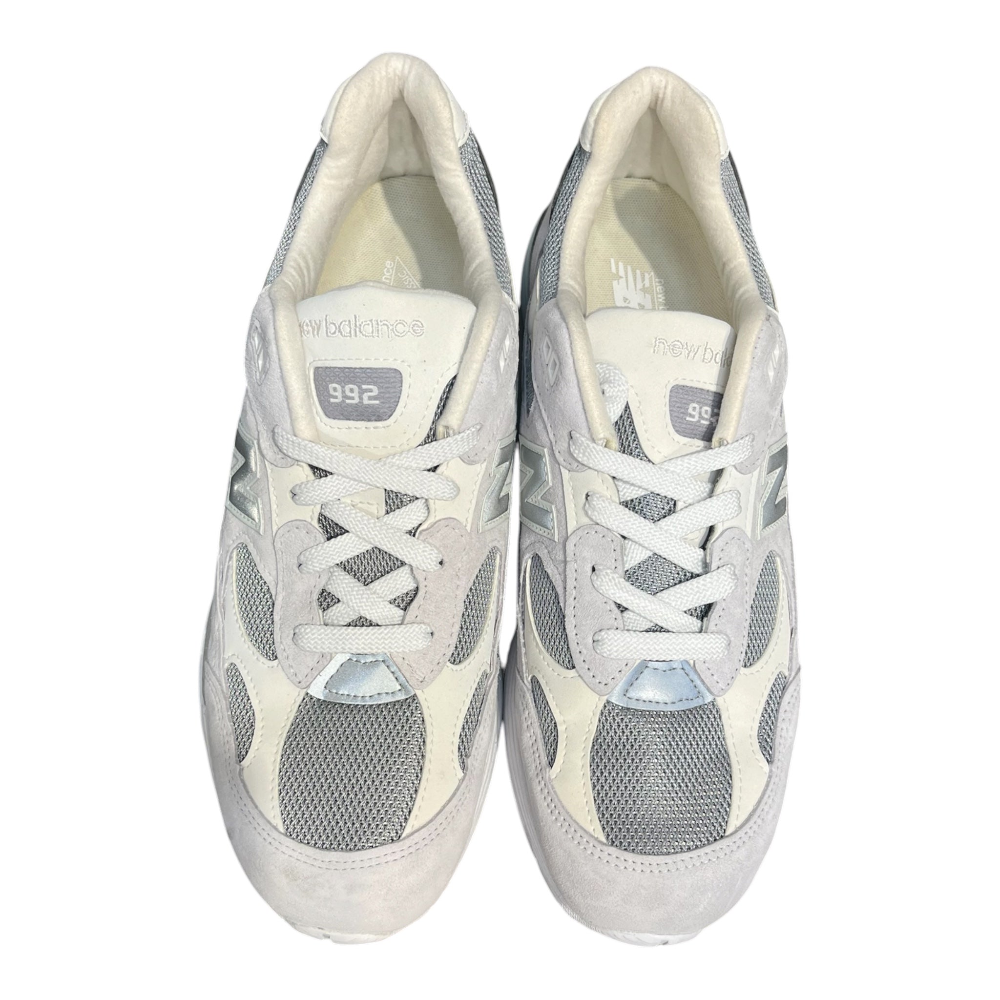 NEW BALANCE/Low-Sneakers/US 10/Suede/WHT/992 NIMBUS CLOUD view 6