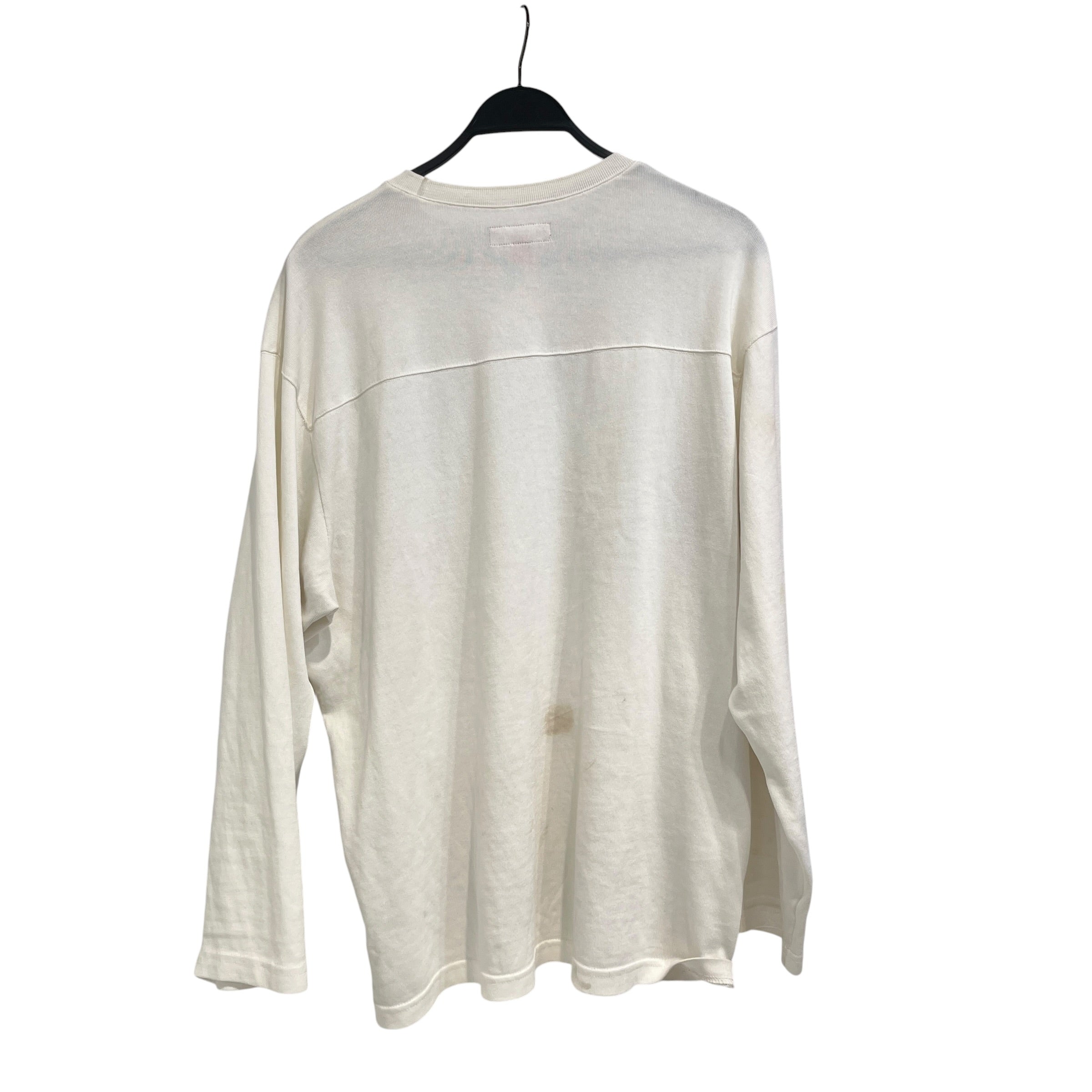 Supreme/LS T-Shirt/L/Cotton/WHT/(AS IS) WFST RHINESTONE view 2