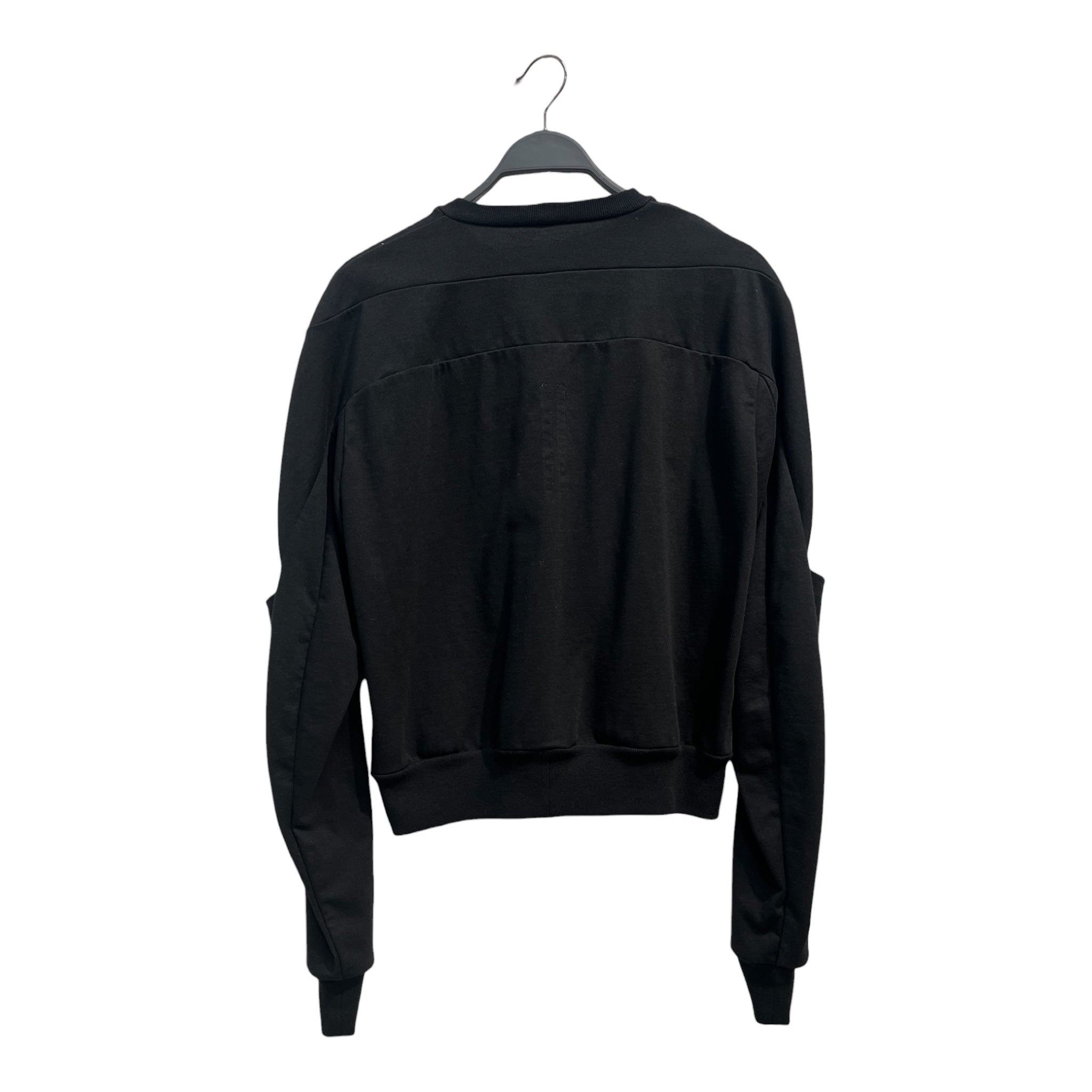 Rick Owens/Sweatshirt/S/Cotton/BLK/CUT ELBOWS view 2