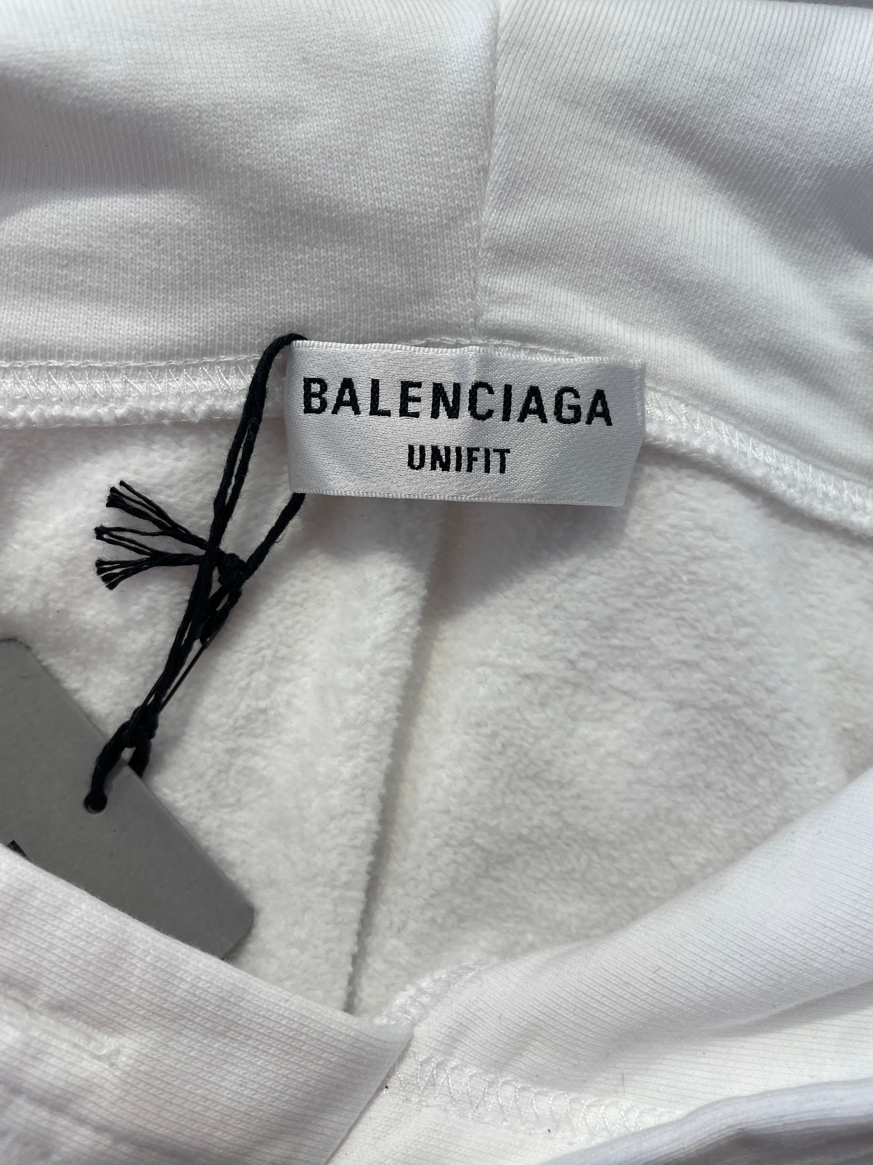 BALENCIAGA/Hoodie/M/Cotton/WHT/2022 BOY/GIRL PRIDE view 3